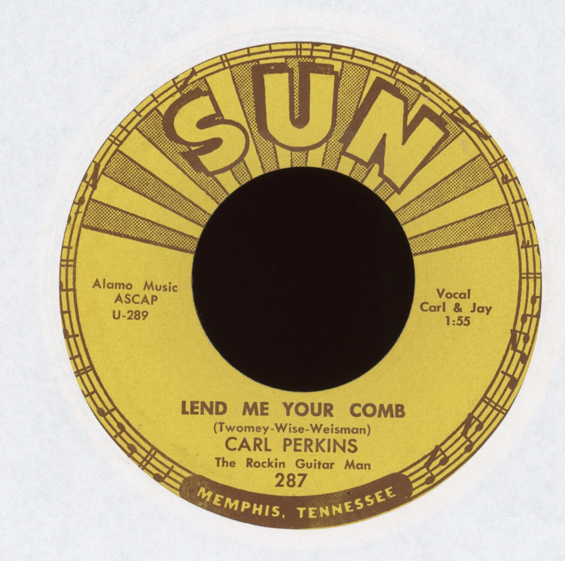 Carl Perkins - Glad All Over on Sun