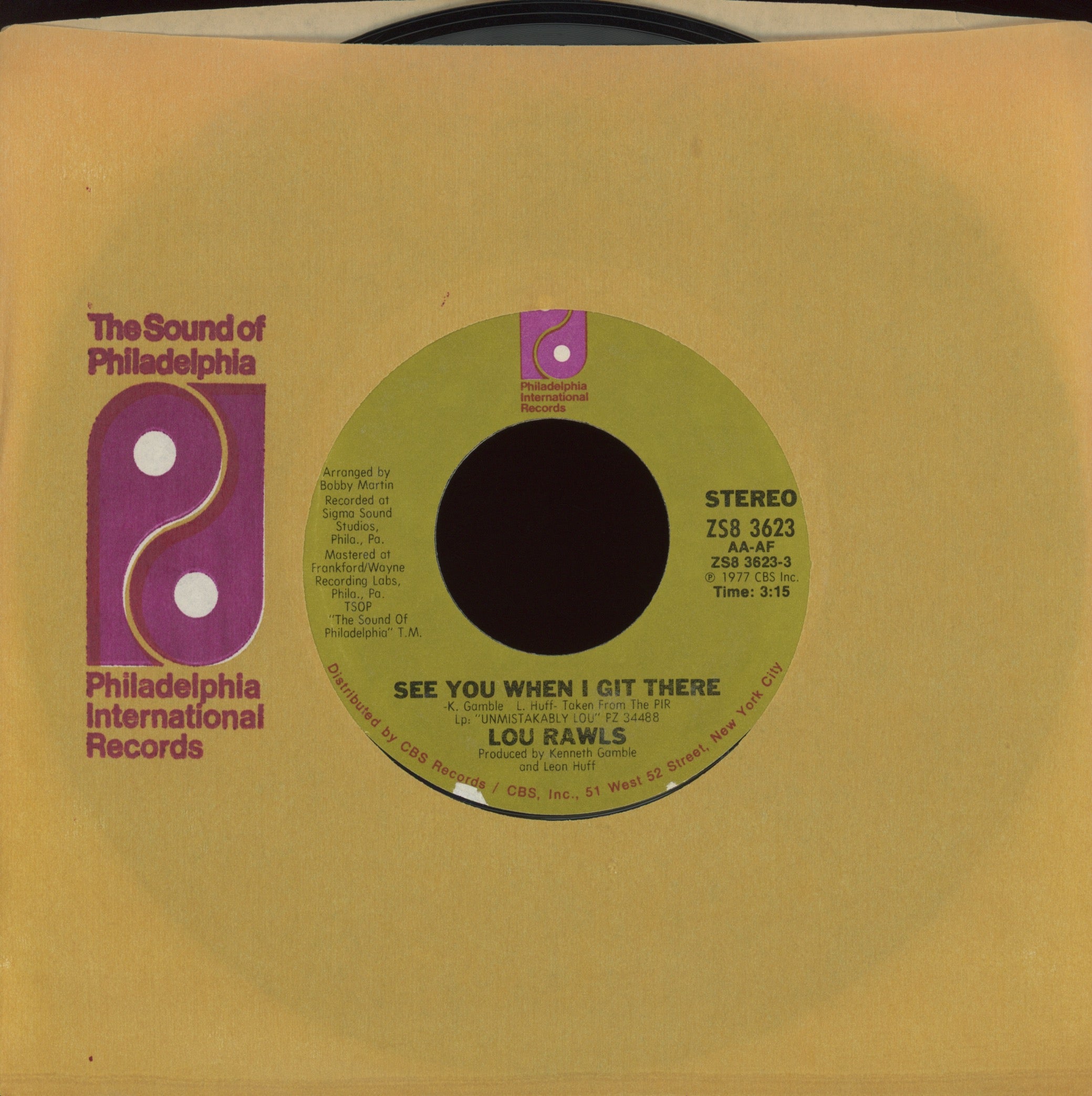 Lou Rawls - See You When I Git There on Philadelphia International