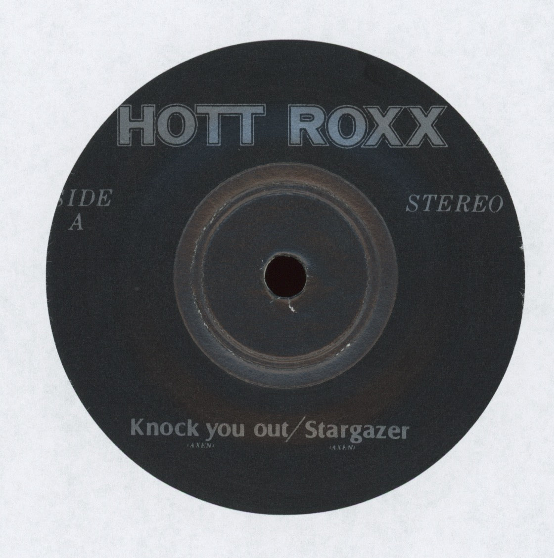 Hott Roxx - Point Blank Private Press 7" EP With Picture Sleeve