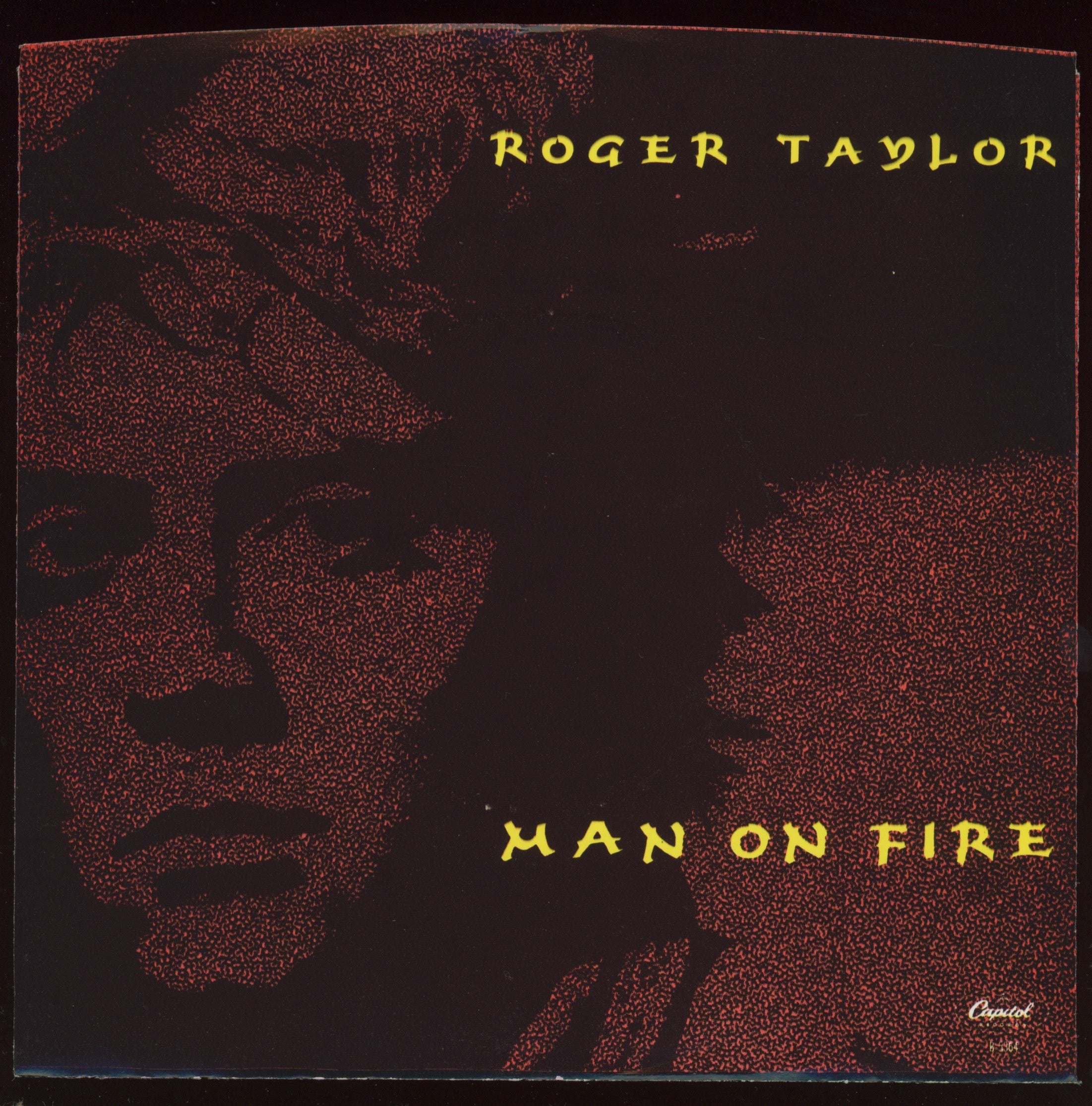 Roger Taylor - Man On Fire on Capitol With Picture Sleeve