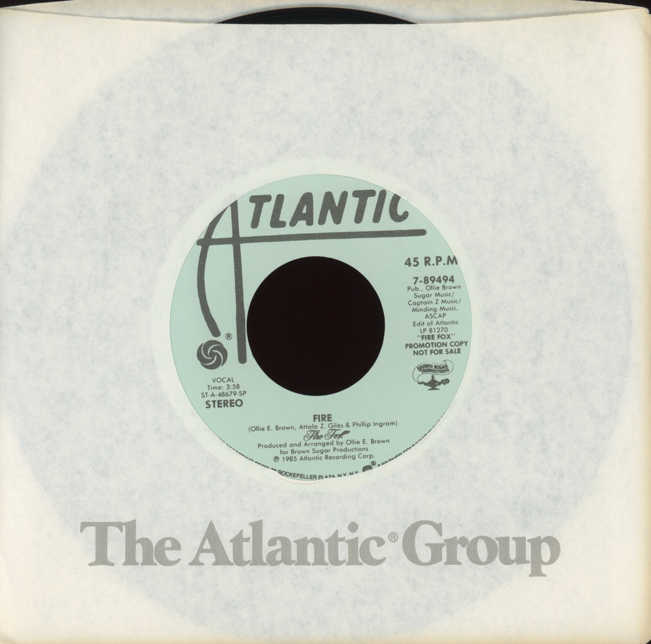 Fire Fox - Fire on Atlantic Promo