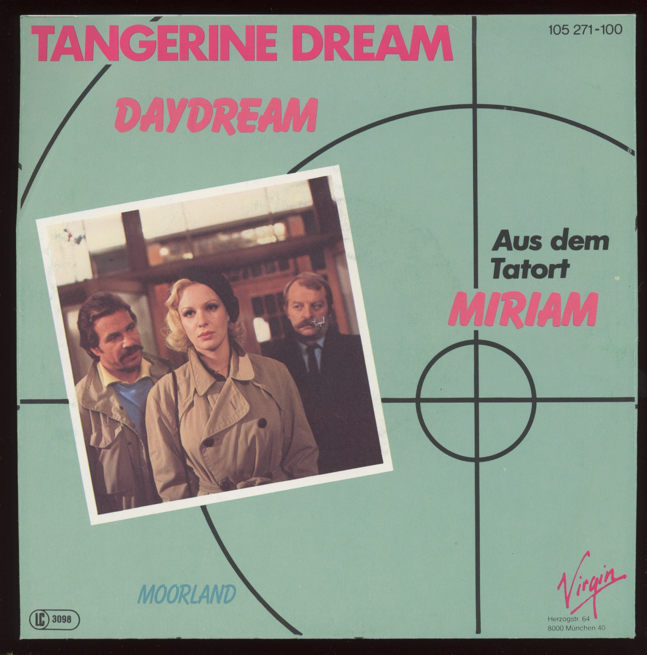 Tangerine Dream - Daydream on Virgin German Press With Picture Sleeve