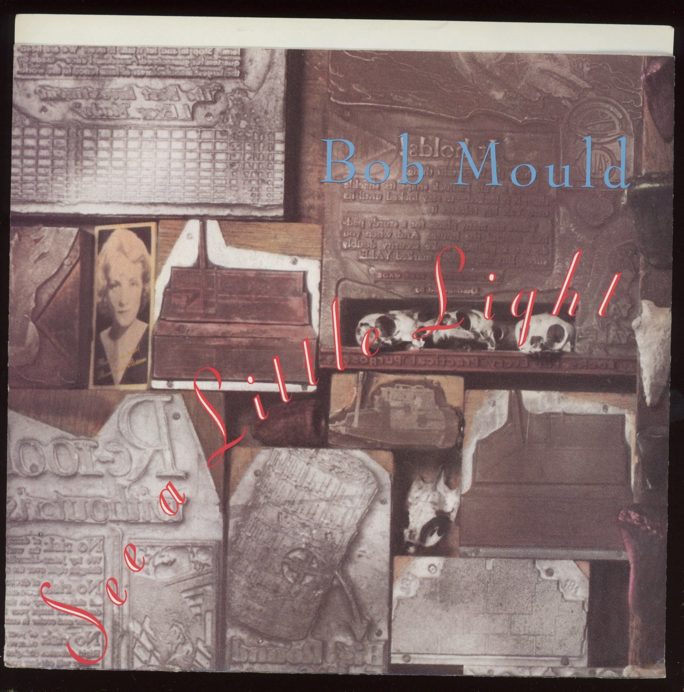 Bob Mould - See A Little Light on Virgin With Picture Sleeve