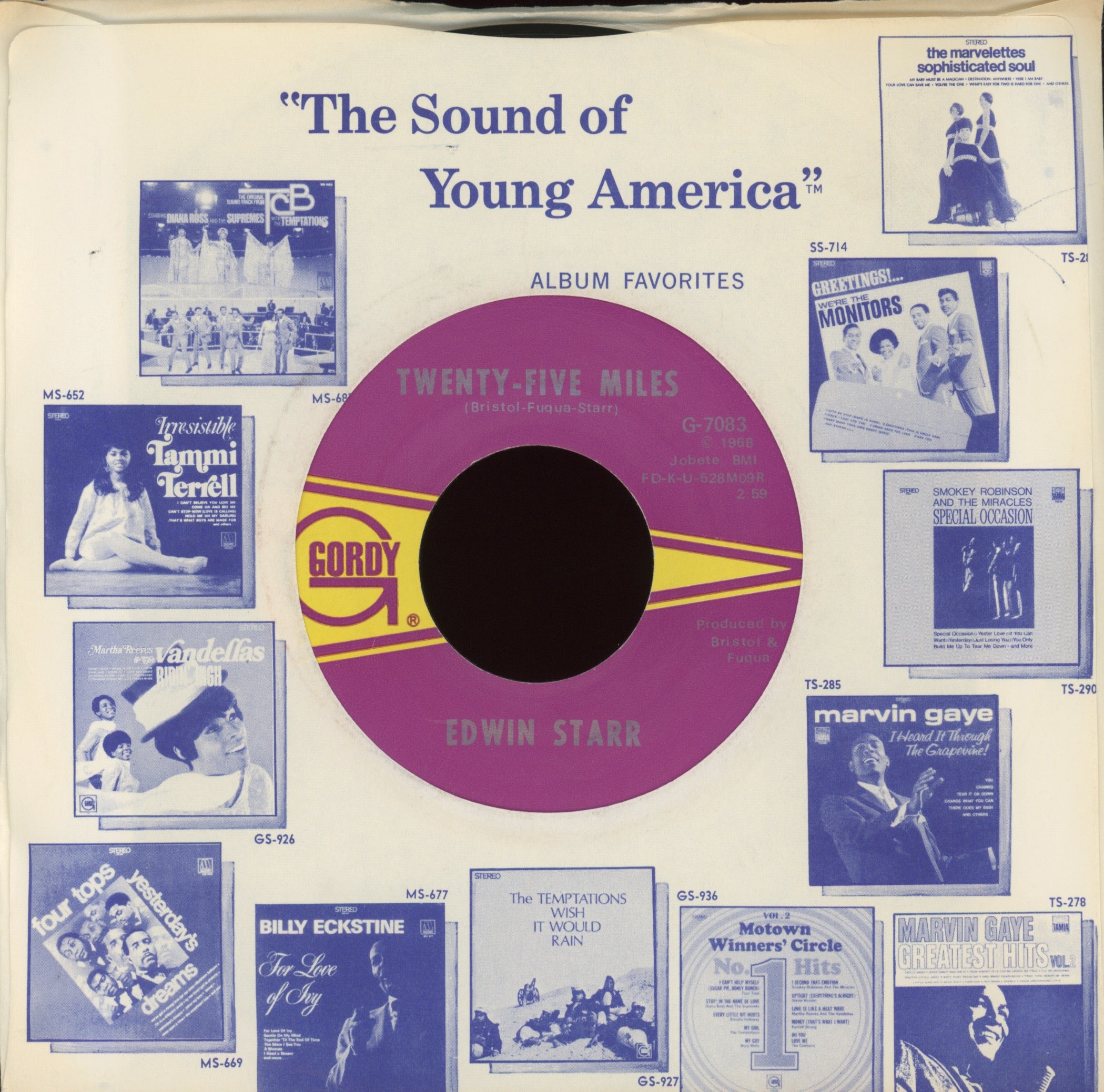 Edwin Starr - Twenty-Five Miles on Gordy