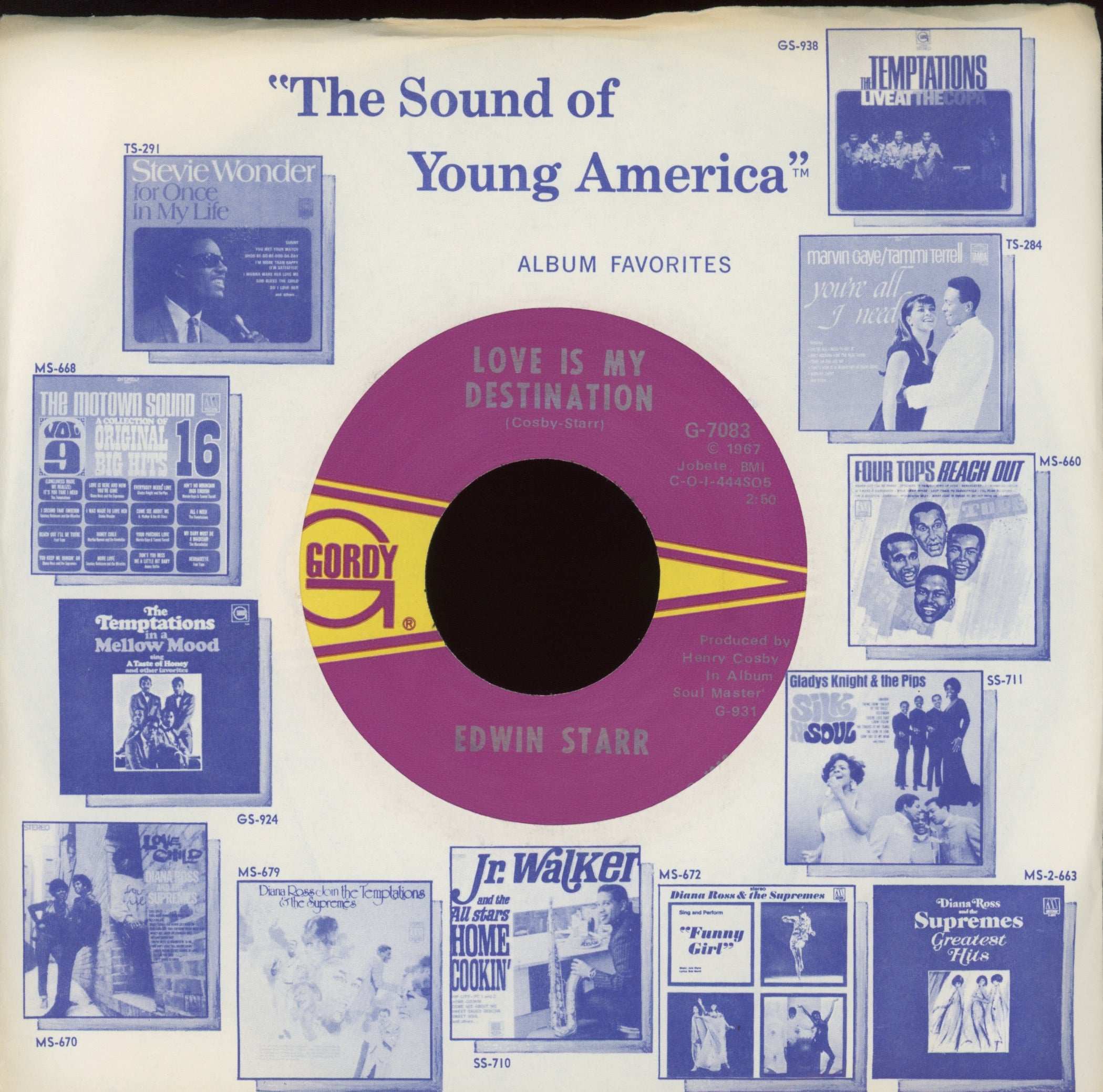 Edwin Starr - Twenty-Five Miles on Gordy