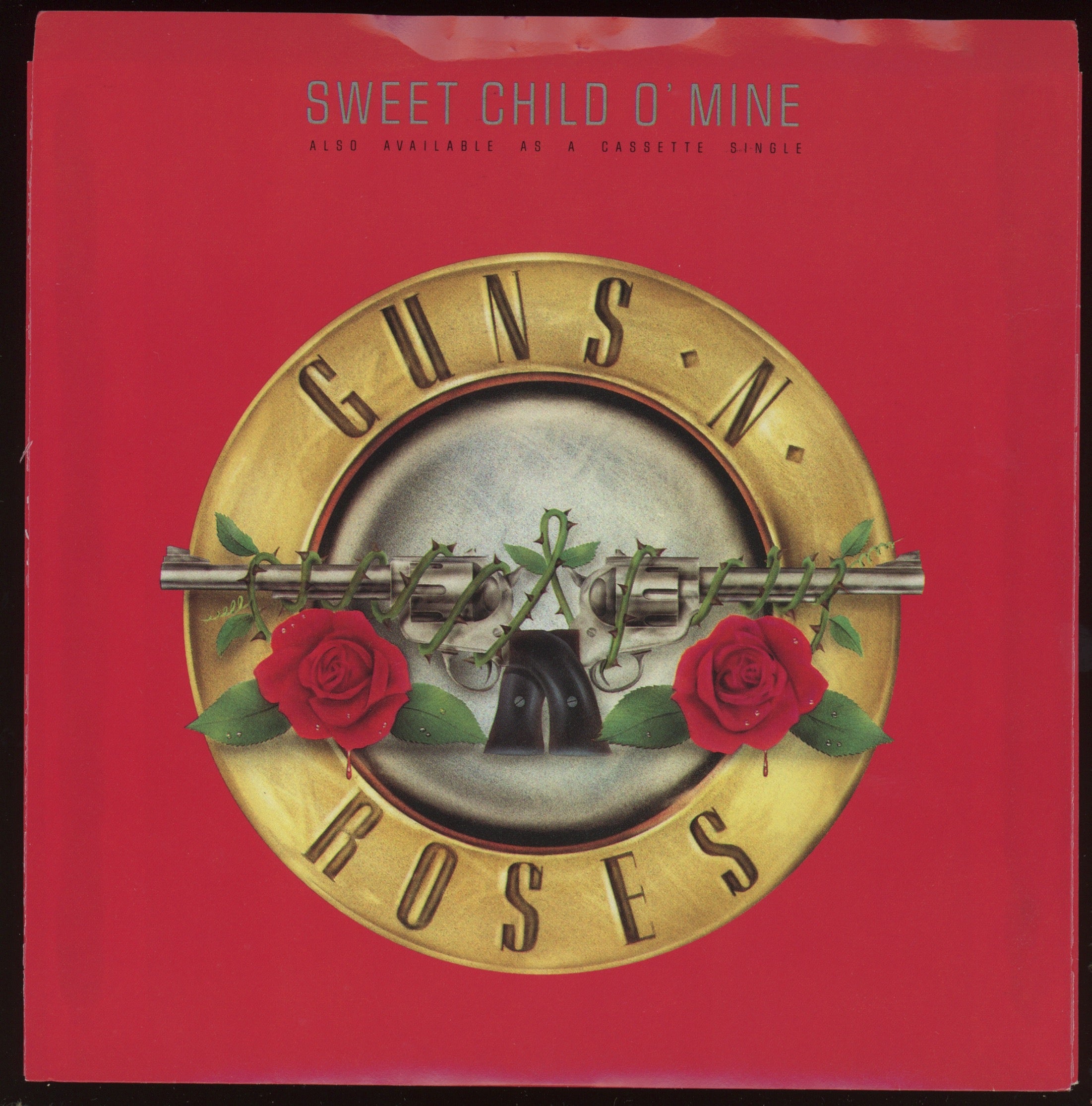 Guns N' Roses - Sweet Child O' Mine on Geffen With Picture Sleeve