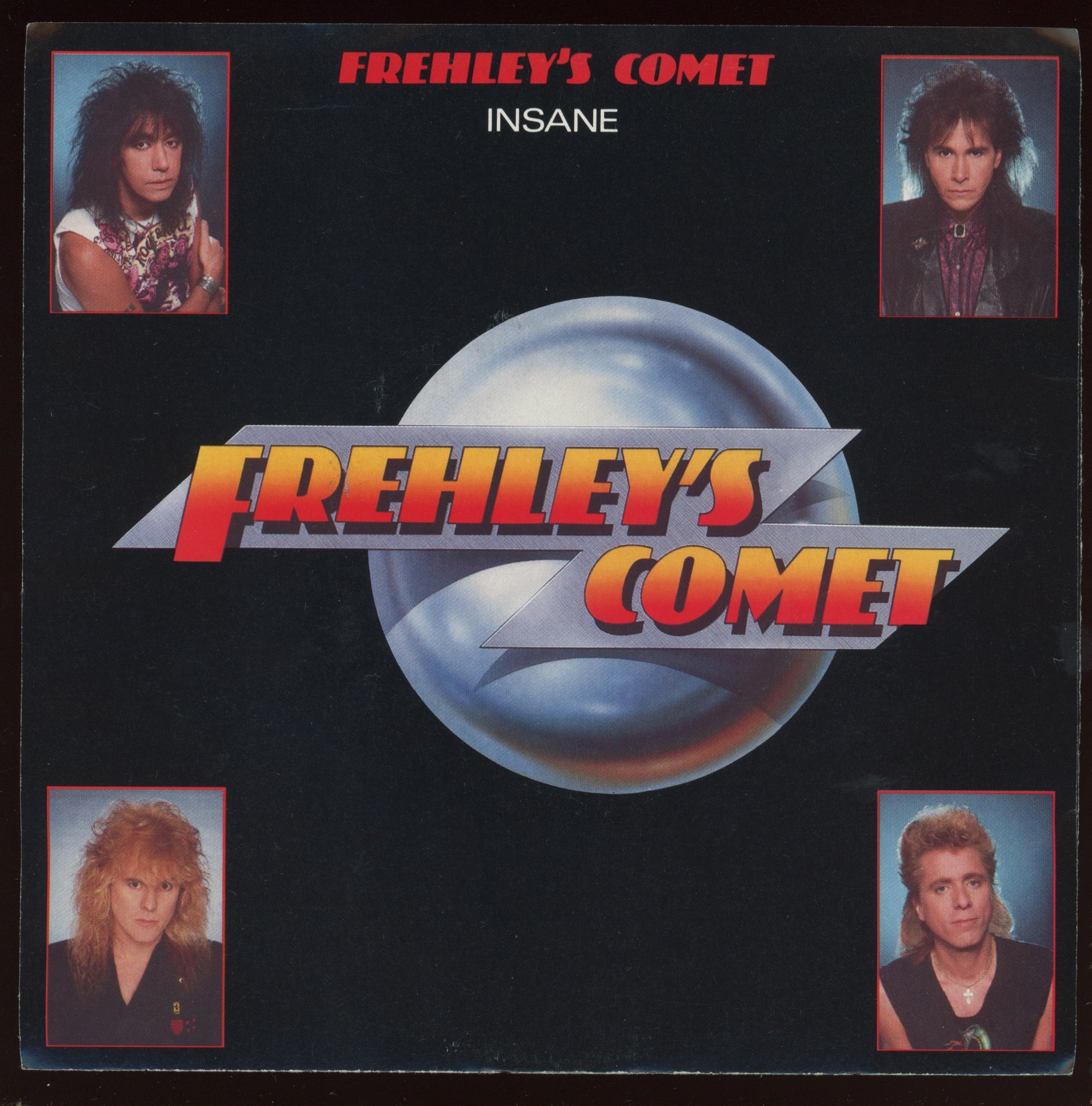 Frehley's Comet - Insane on Megaforce Worldwide With Picture Sleeve