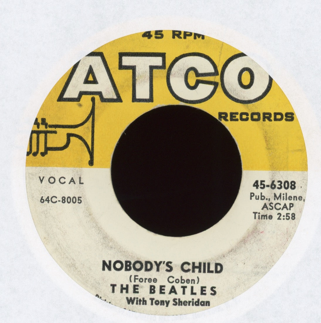The Beatles - Ain't She Sweet on Atco With Picture Sleeve