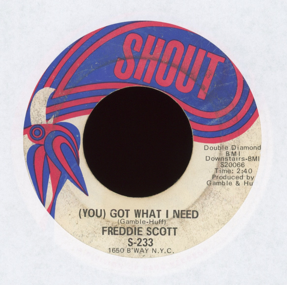 Freddie Scott - (You) Got What I Need on Shout