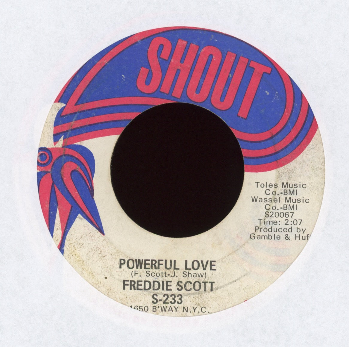 Freddie Scott - (You) Got What I Need on Shout