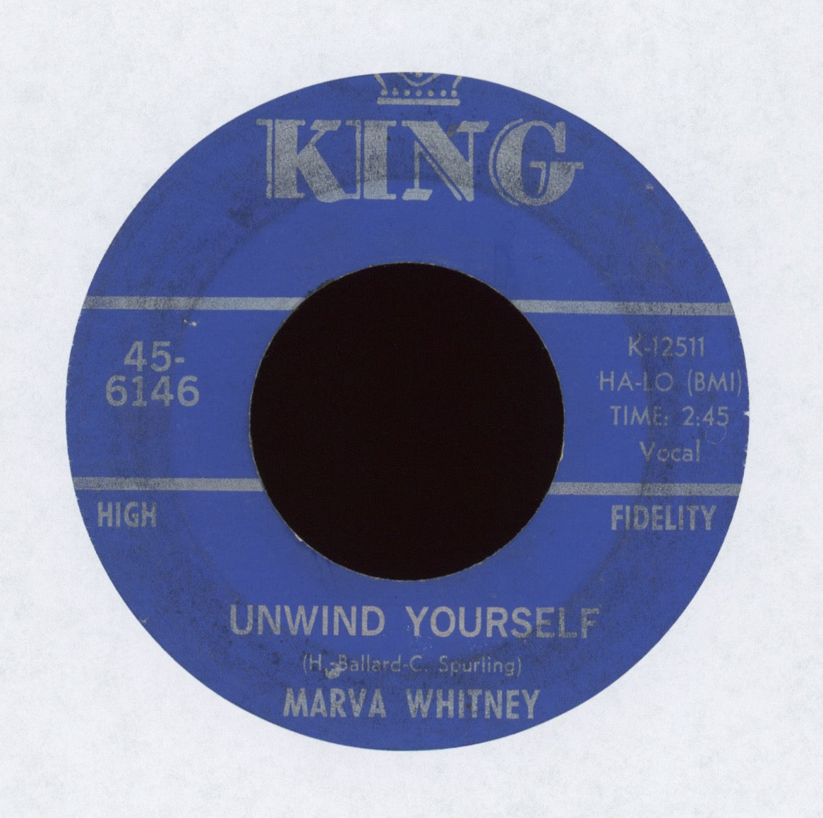 Marva Whitney - Unwind Yourself on King