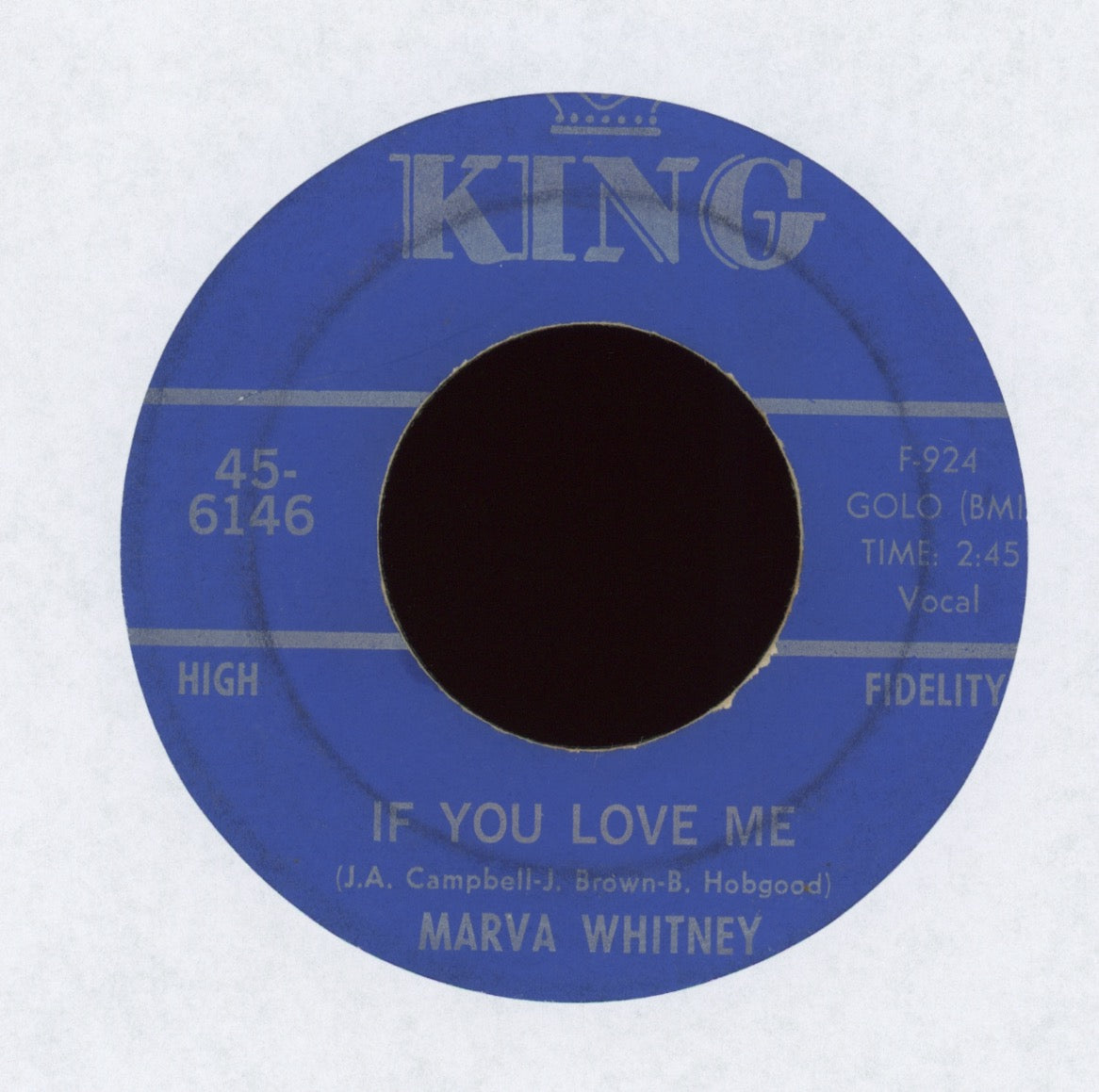 Marva Whitney - Unwind Yourself on King