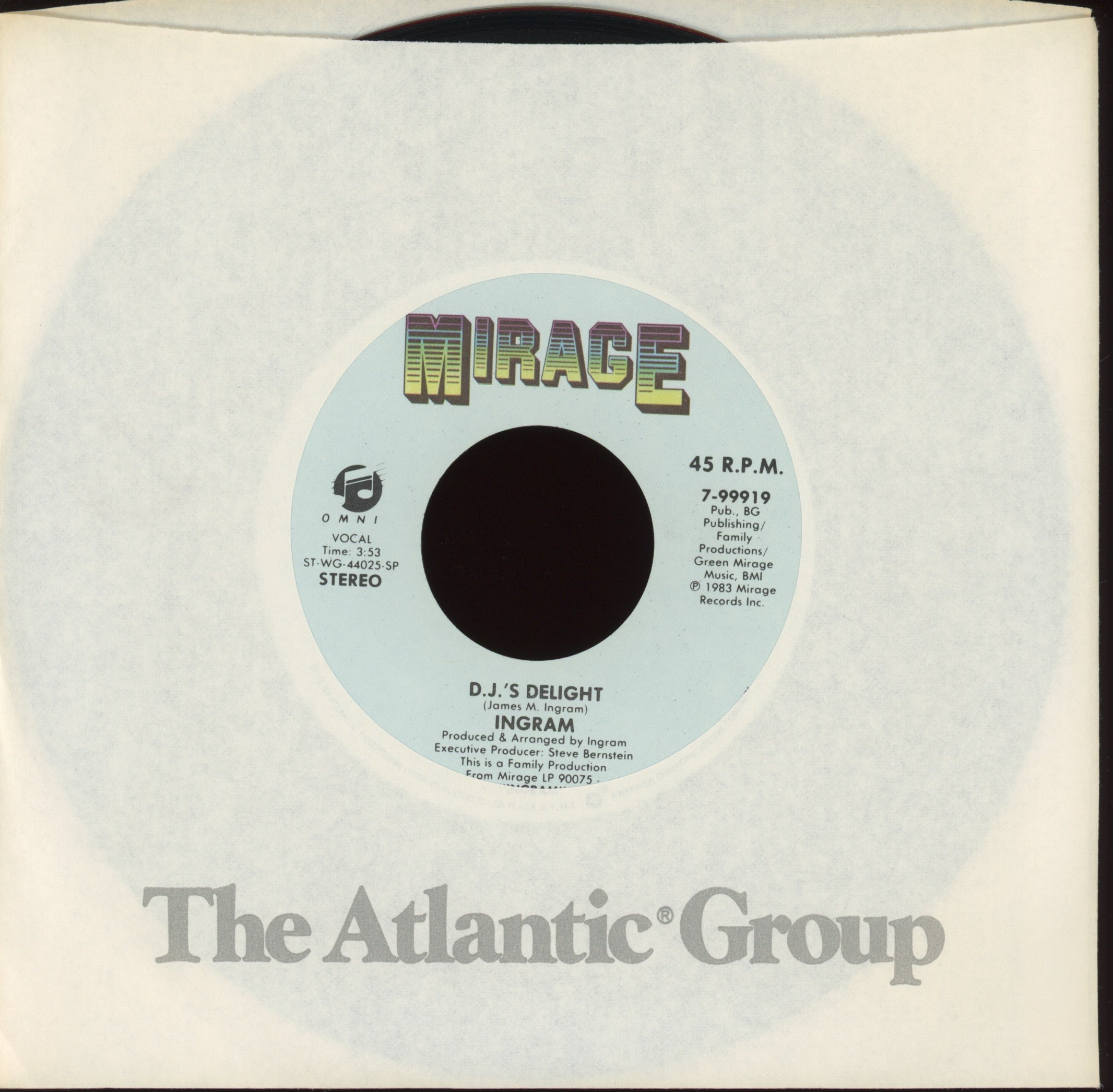 Ingram - D.J.'s Delight on Mirage