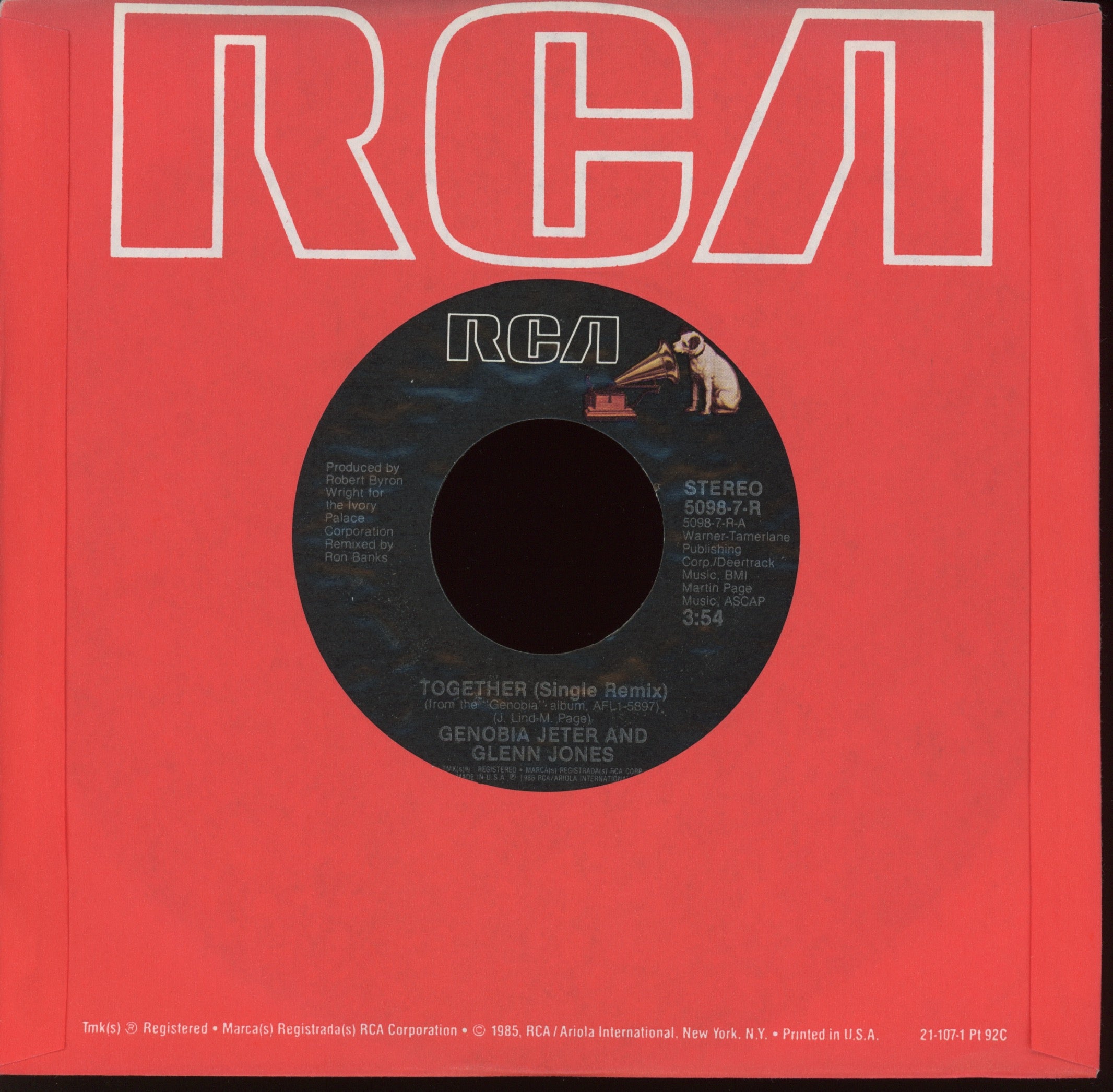 Glenn Jones - Keep On Doin' on RCA