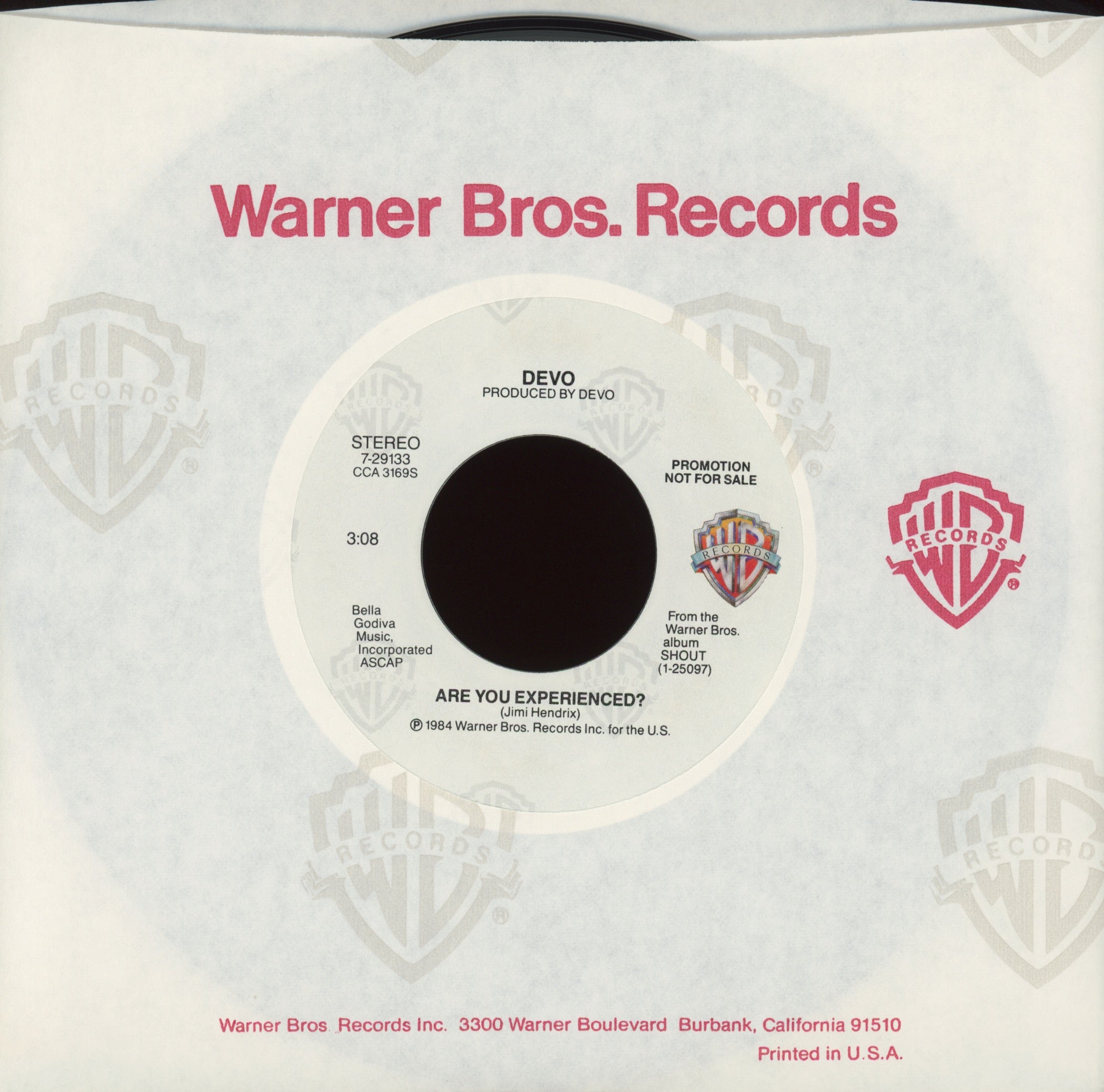 Devo - Are You Experienced? on Warner Bros Promo