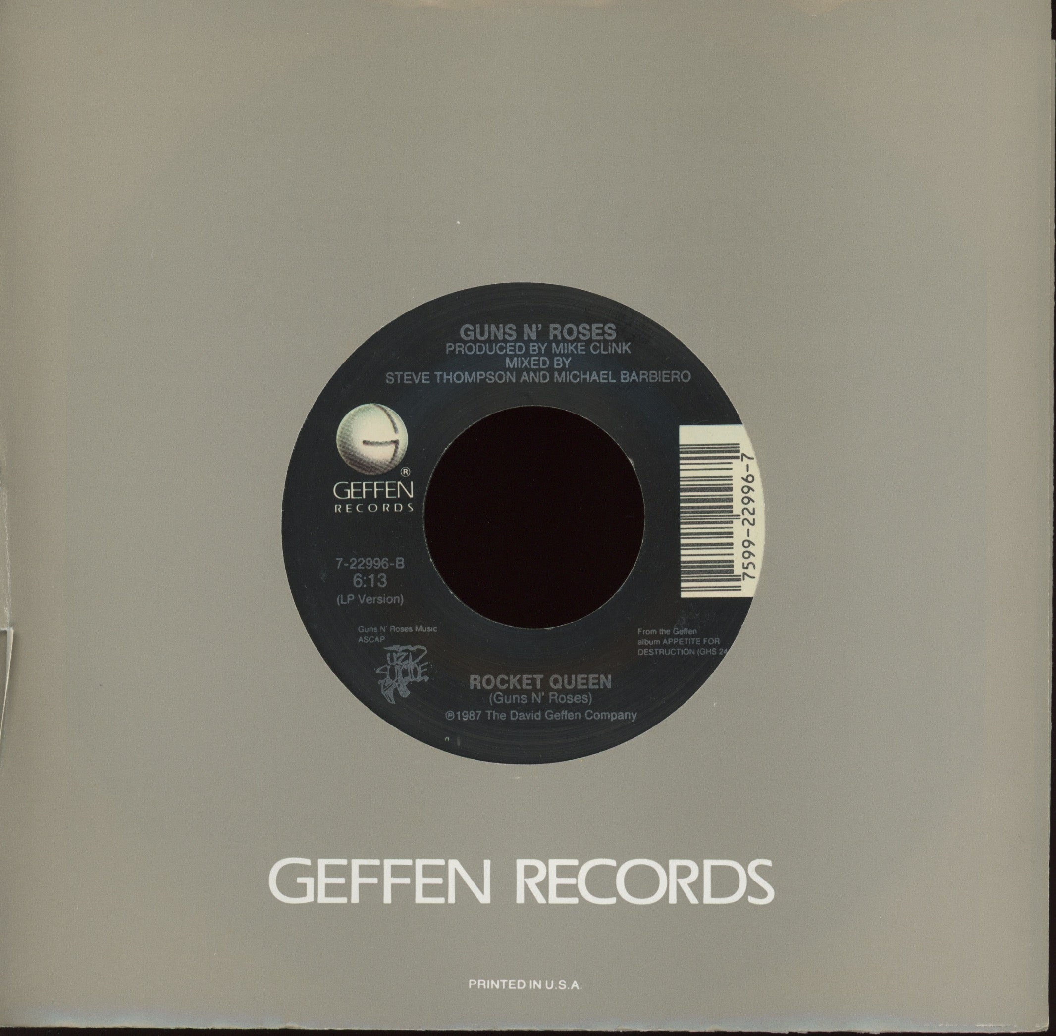 Guns N' Roses - Patience on Geffen