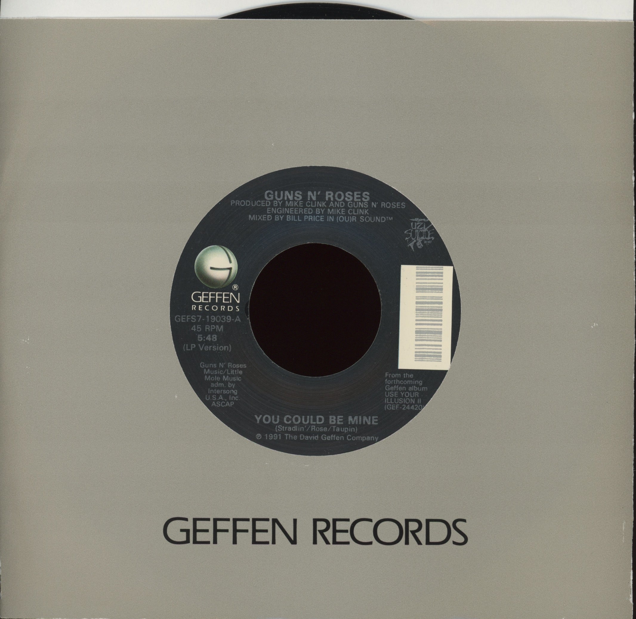 Guns N' Roses - You Could Be Mine on Geffen