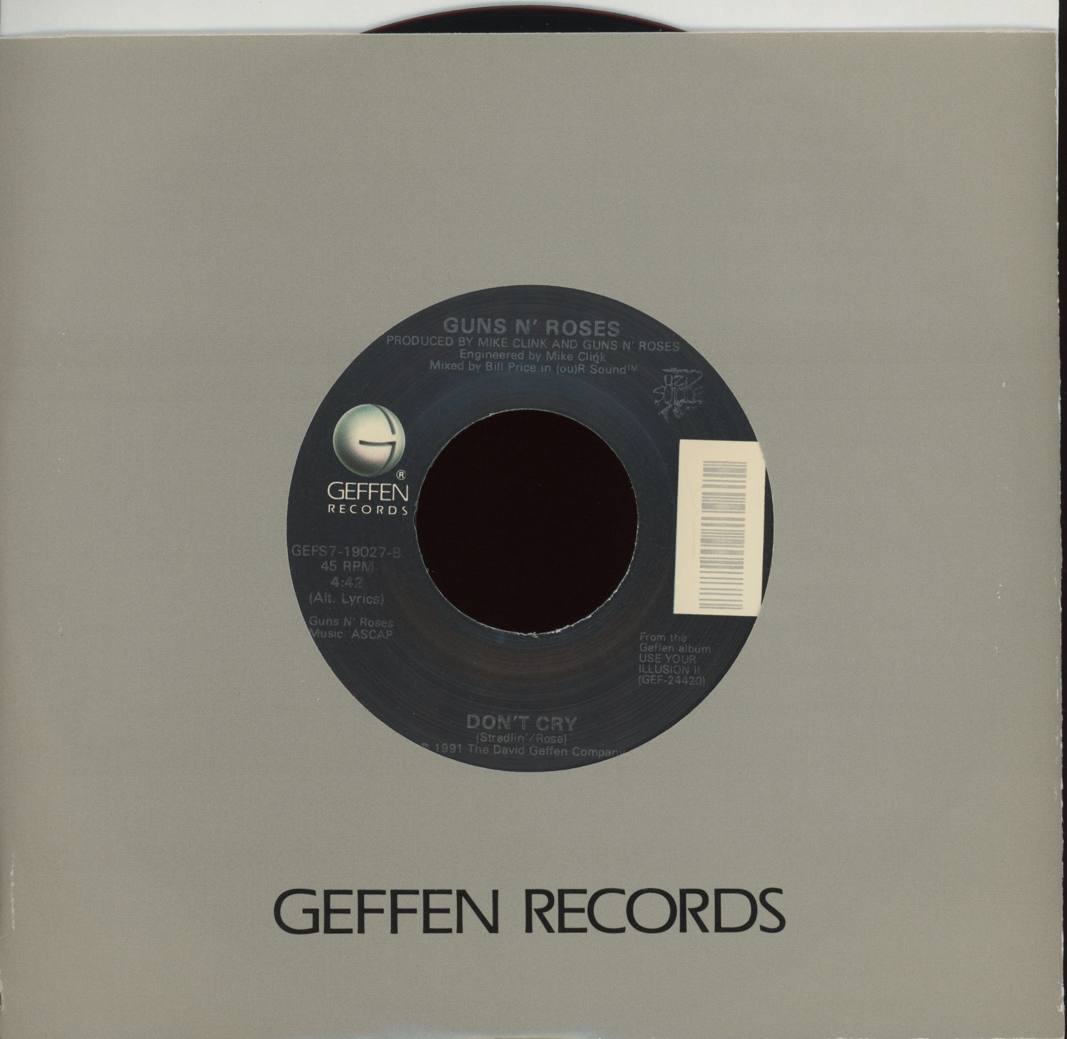 Guns N' Roses - Don't Cry on Geffen