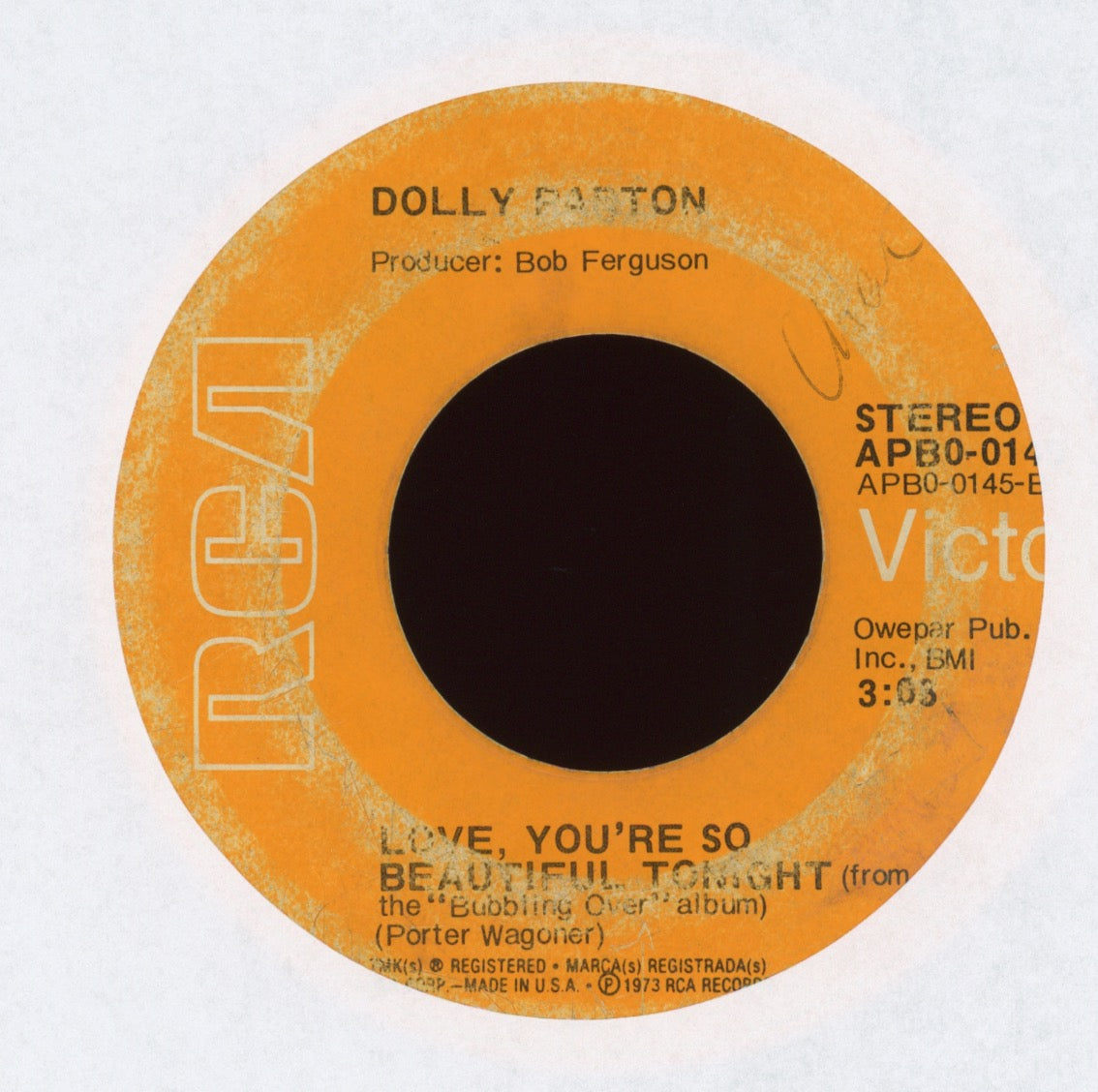 Dolly Parton - Jolene on RCA