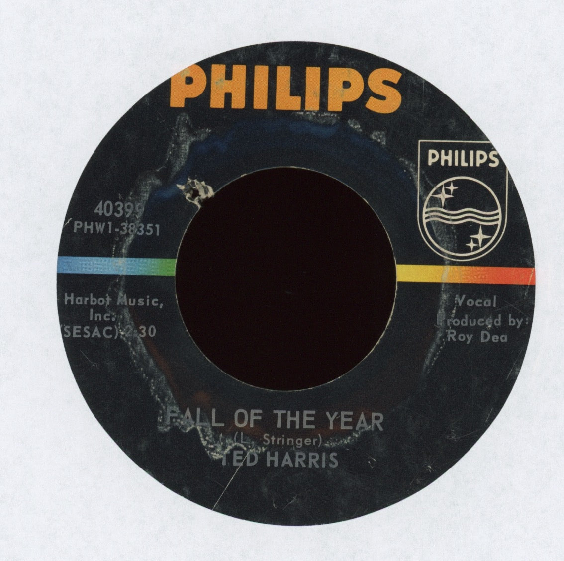 Ted Harris - Love's Been Here And Gone on Philips