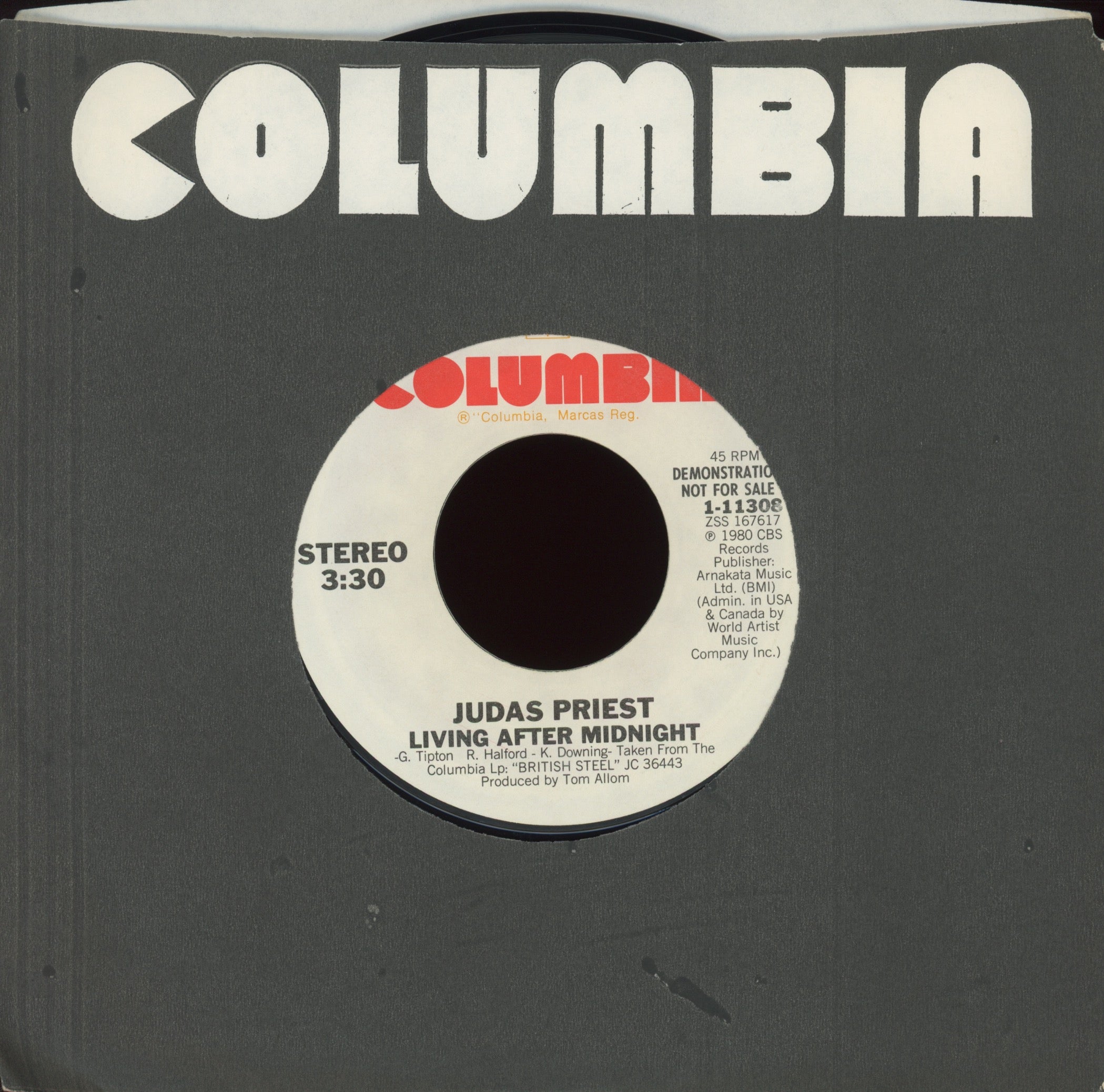 Judas Priest - Living After Midnight on Columbia Promo