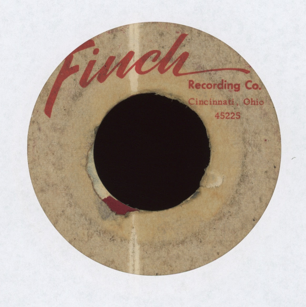 Rev. S. T. Jerdo - On The Jericho Road on Finch Test Pressing