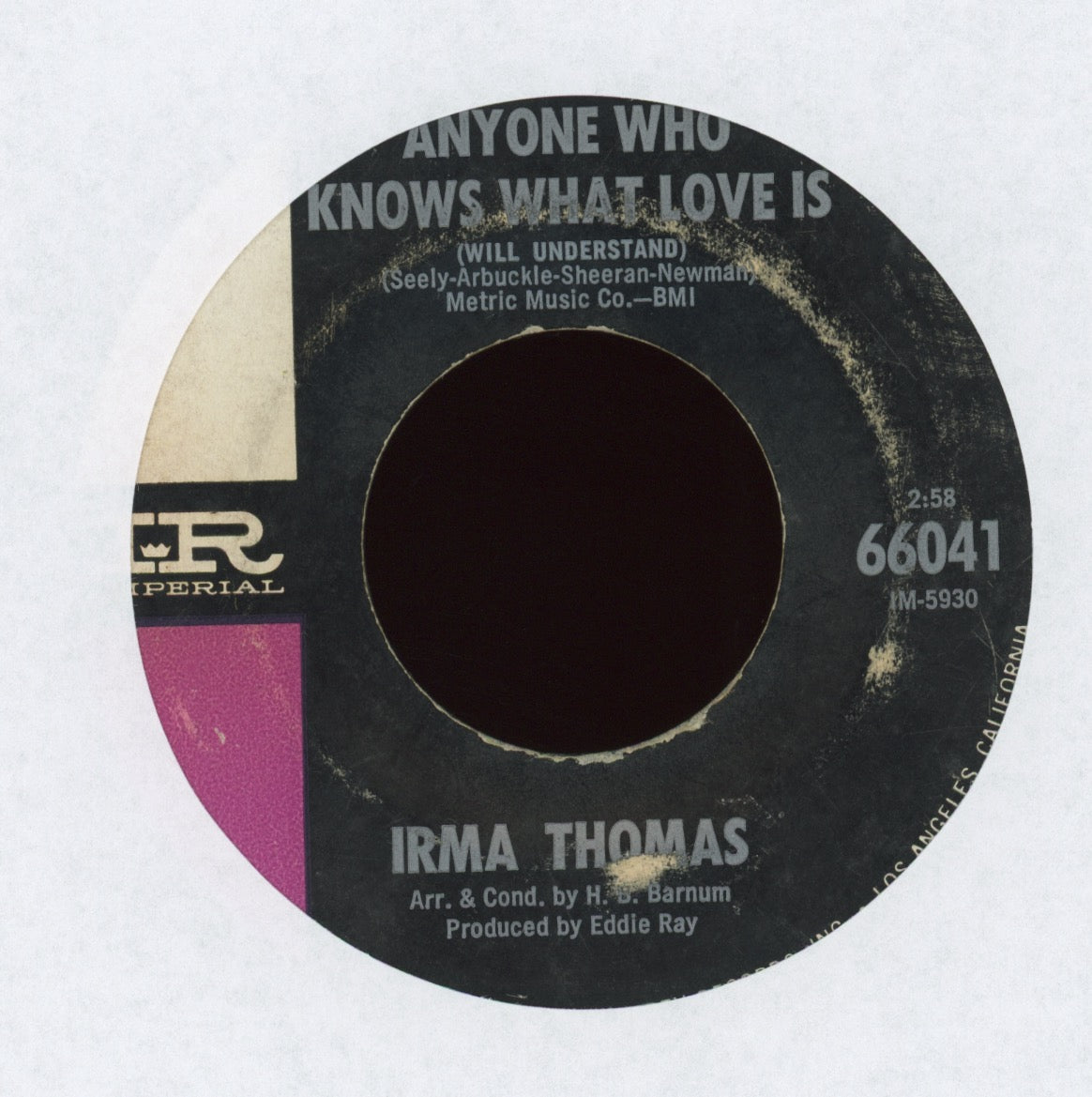 Irma Thomas - Time Is On My Side on Imperial
