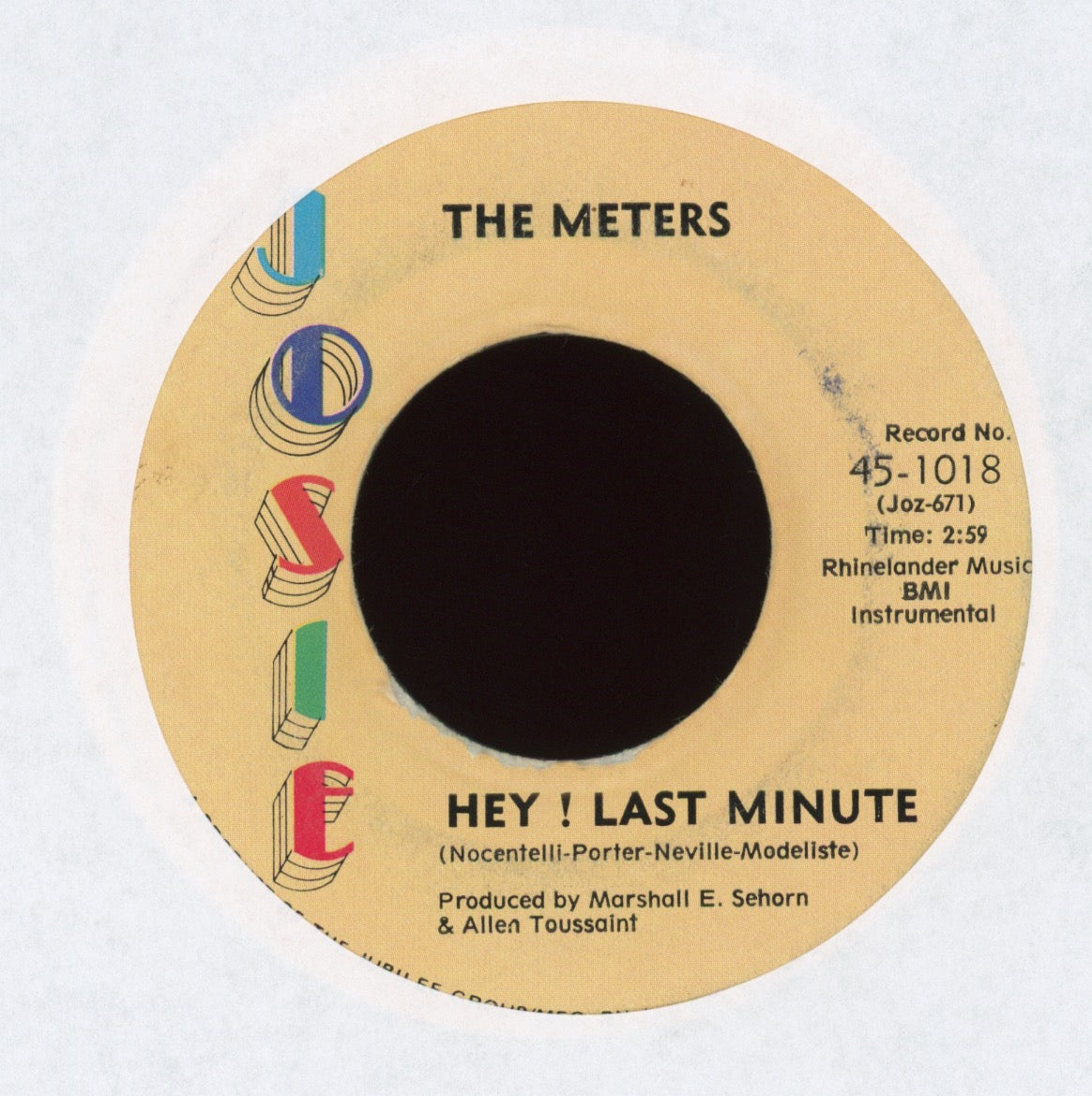 The Meters - Chicken Strut on Josie