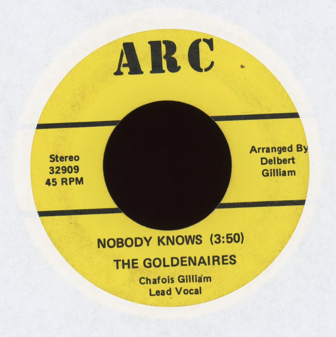 The Goldenaires - Nobody Knows on ARC