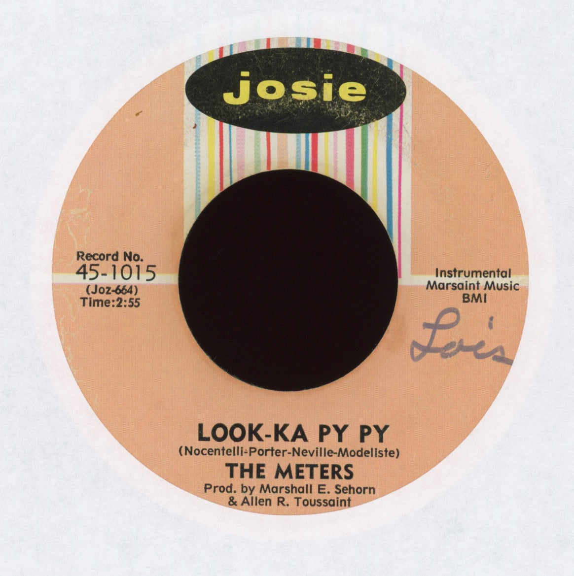 The Meters - Look-Ka Py Py on Josie