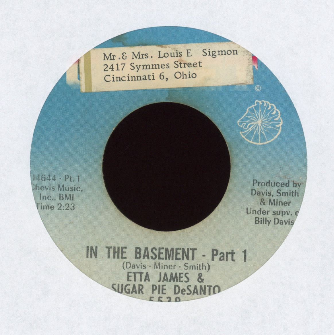 Etta James - In The Basement on Cadet