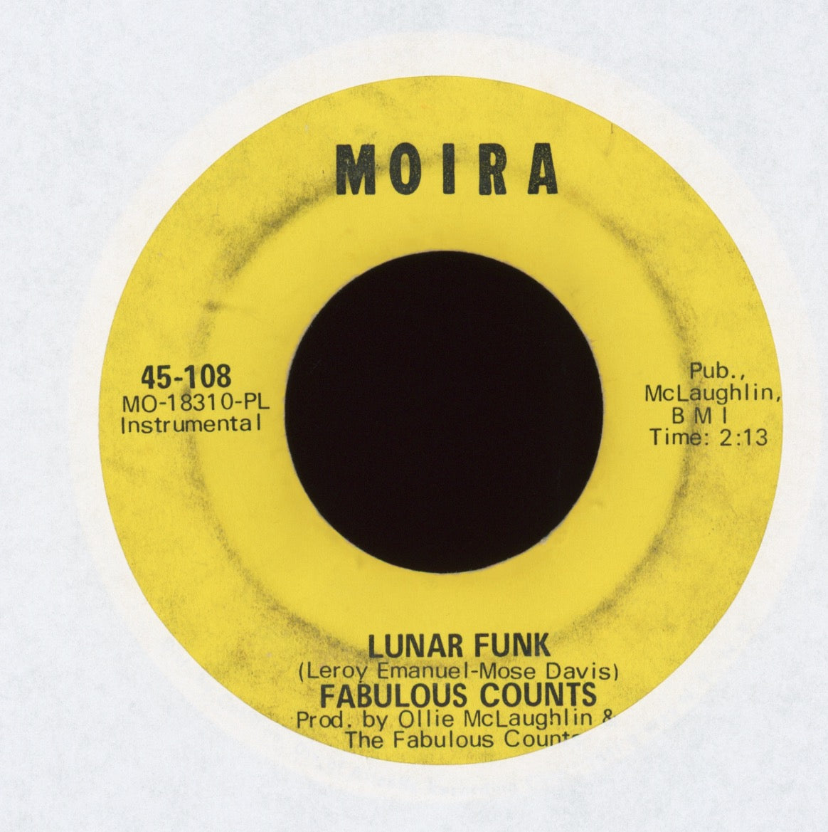 The Fabulous Counts - Get Down People on Moira
