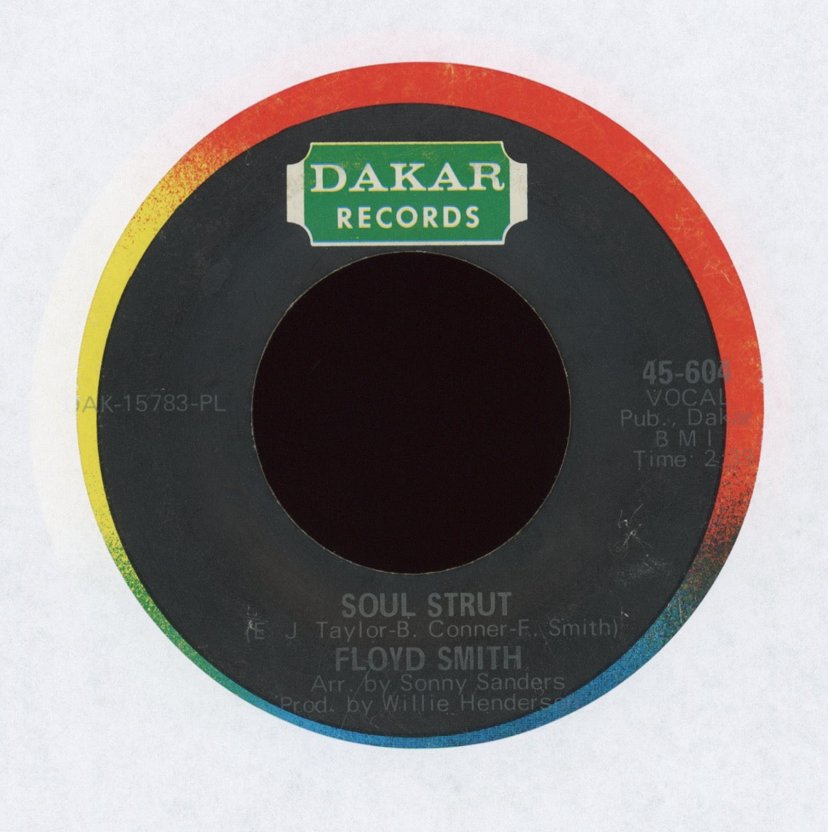Floyd Smith - Soul Strut on Dakar