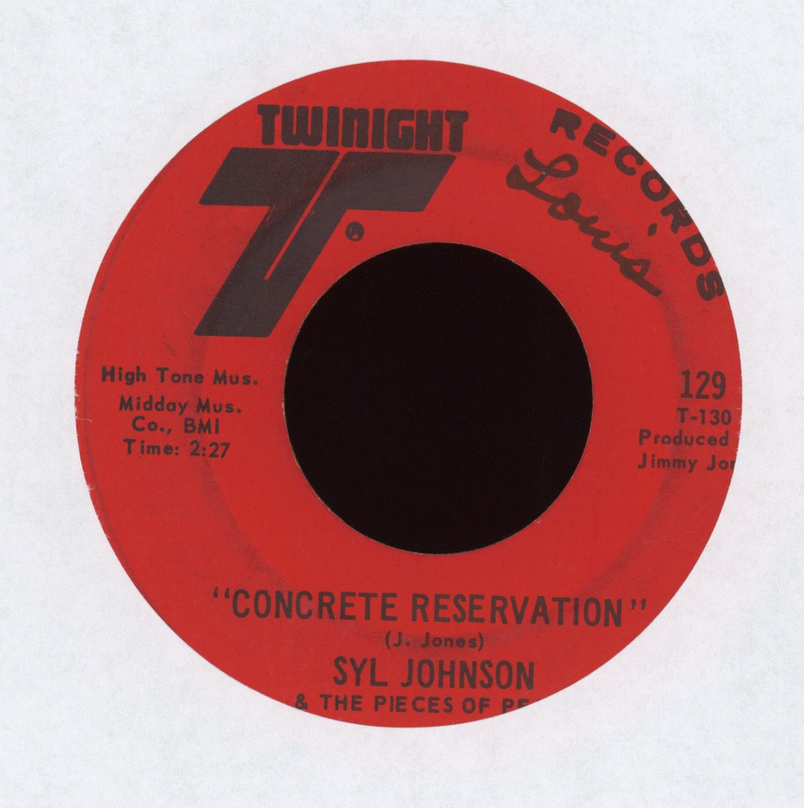 Syl Johnson - Concrete Reservation on Twinight