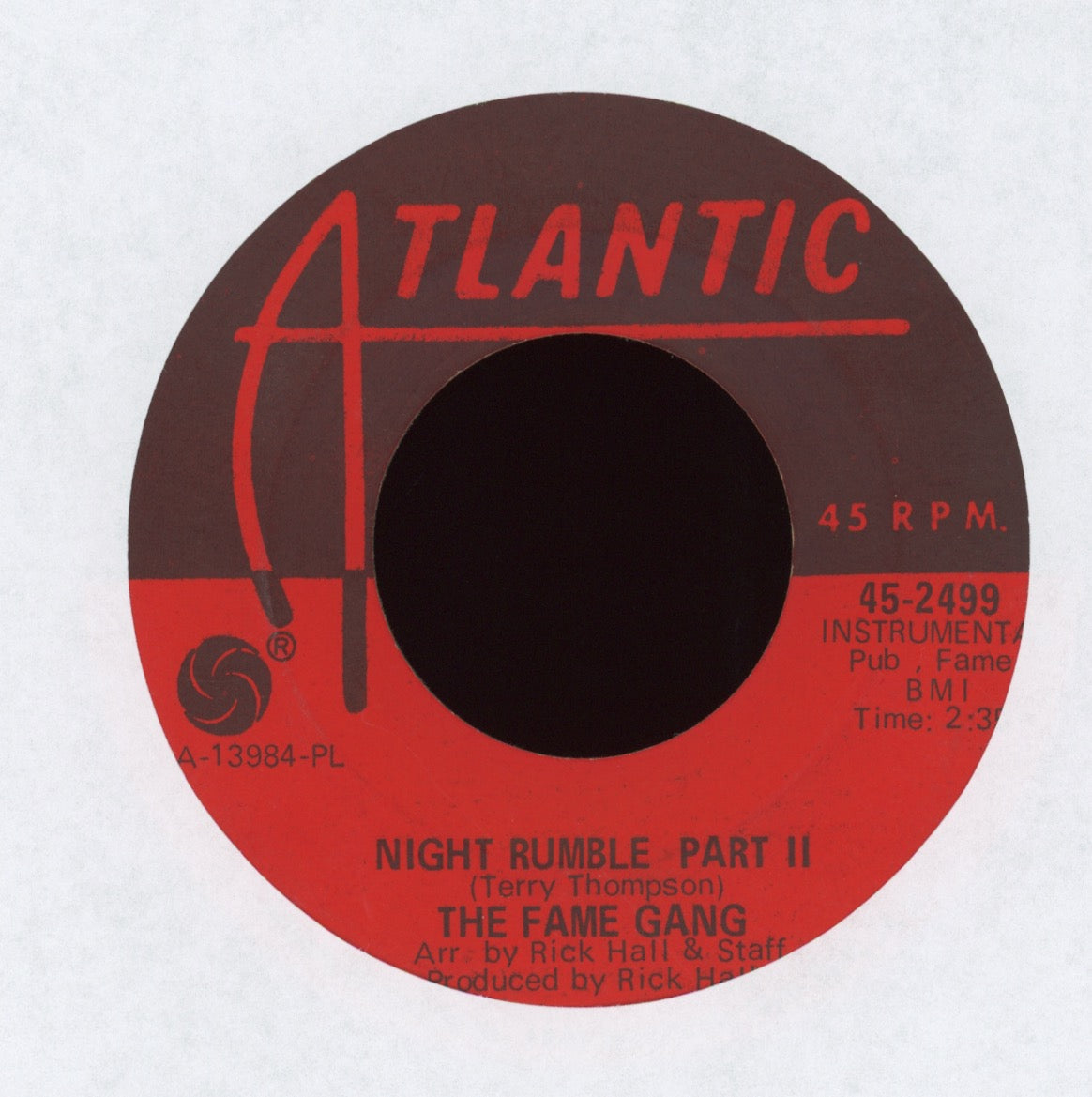 The Fame Gang - Spooky on Atlantic