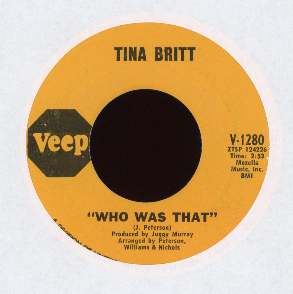 Tina Britt - Who Was That on Veep