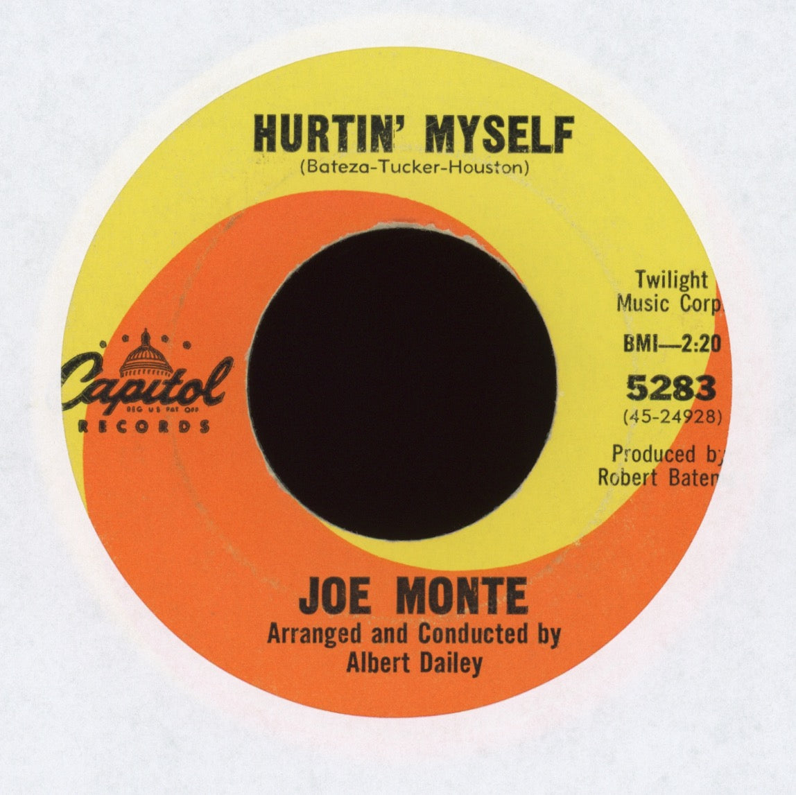 Joe Monte -  Hurtin' Myself on Capitol