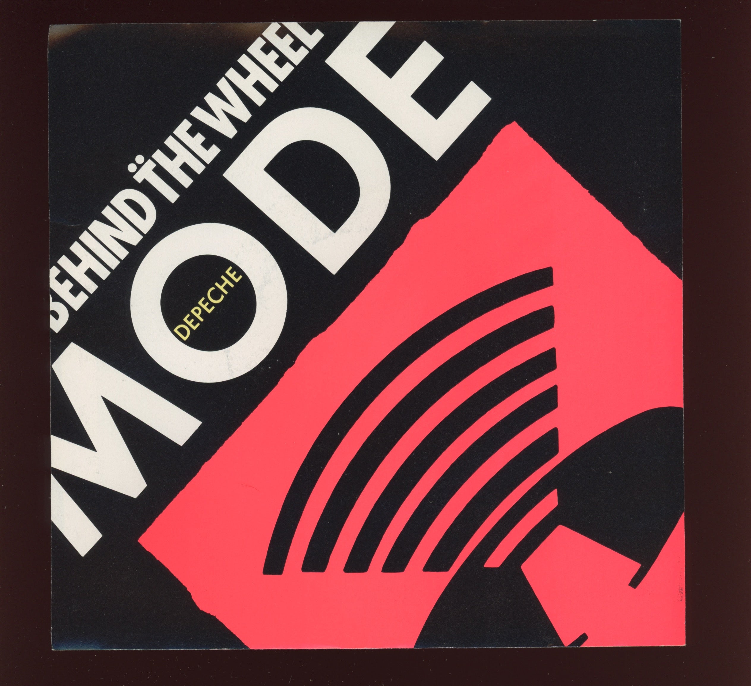 Depeche Mode - Behind The Wheel on Sire With Picture Sleeve