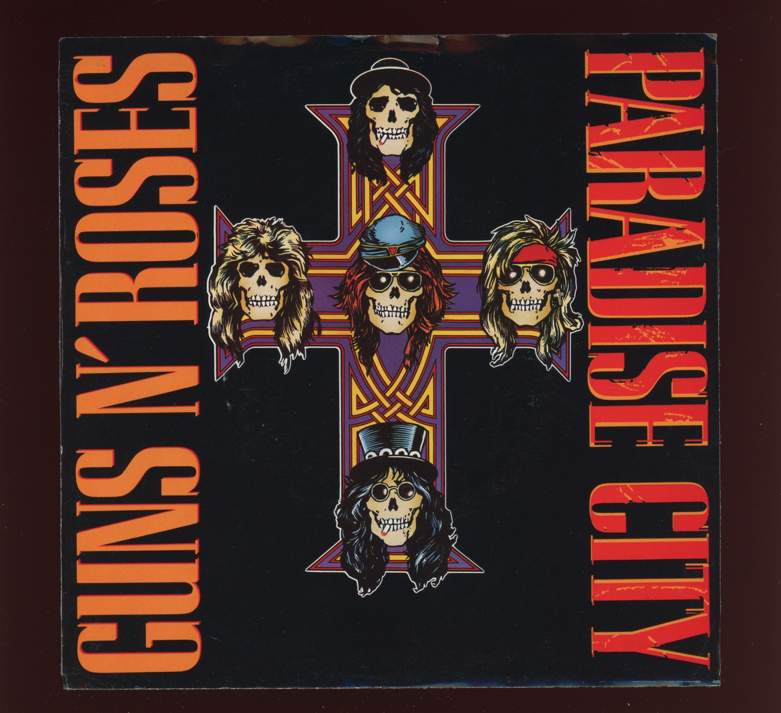 Guns N' Roses - Paradise City on Geffen With Picture Sleeve