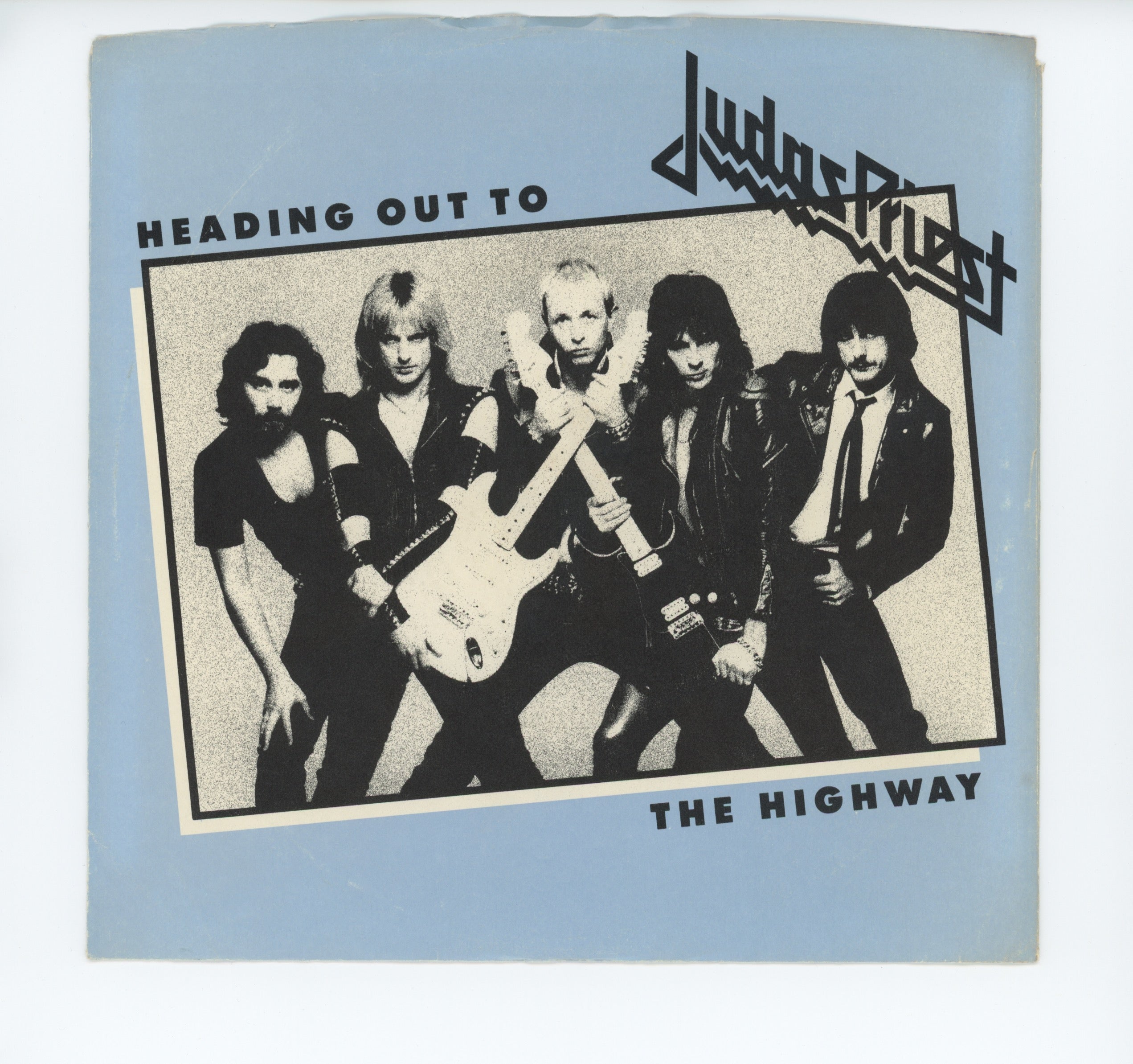 Judas Priest - Heading Out To The Highway on Columbia Promo With Picture Sleeve