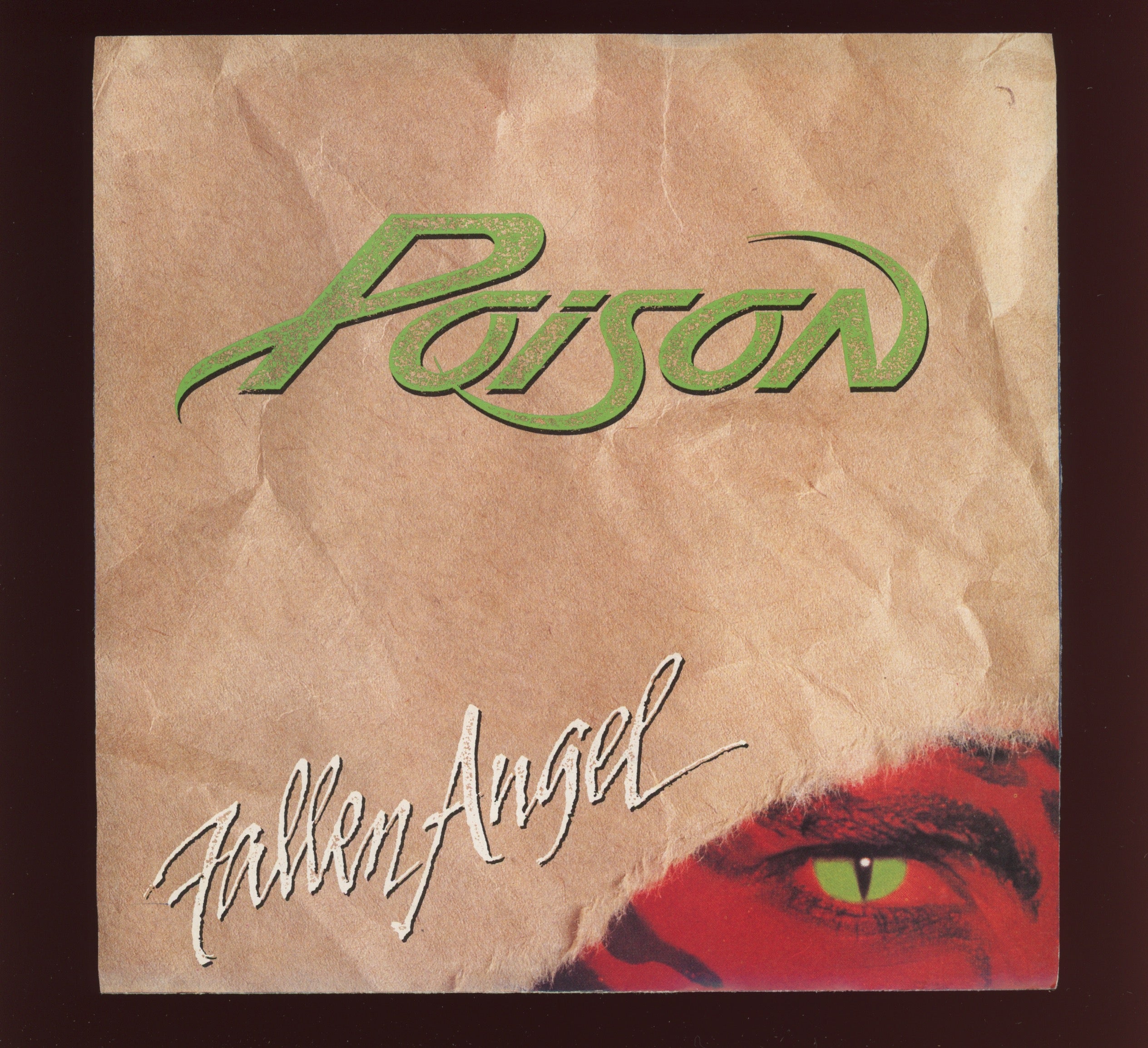 Poison - Fallen Angel on Enigma With Picture Sleeve