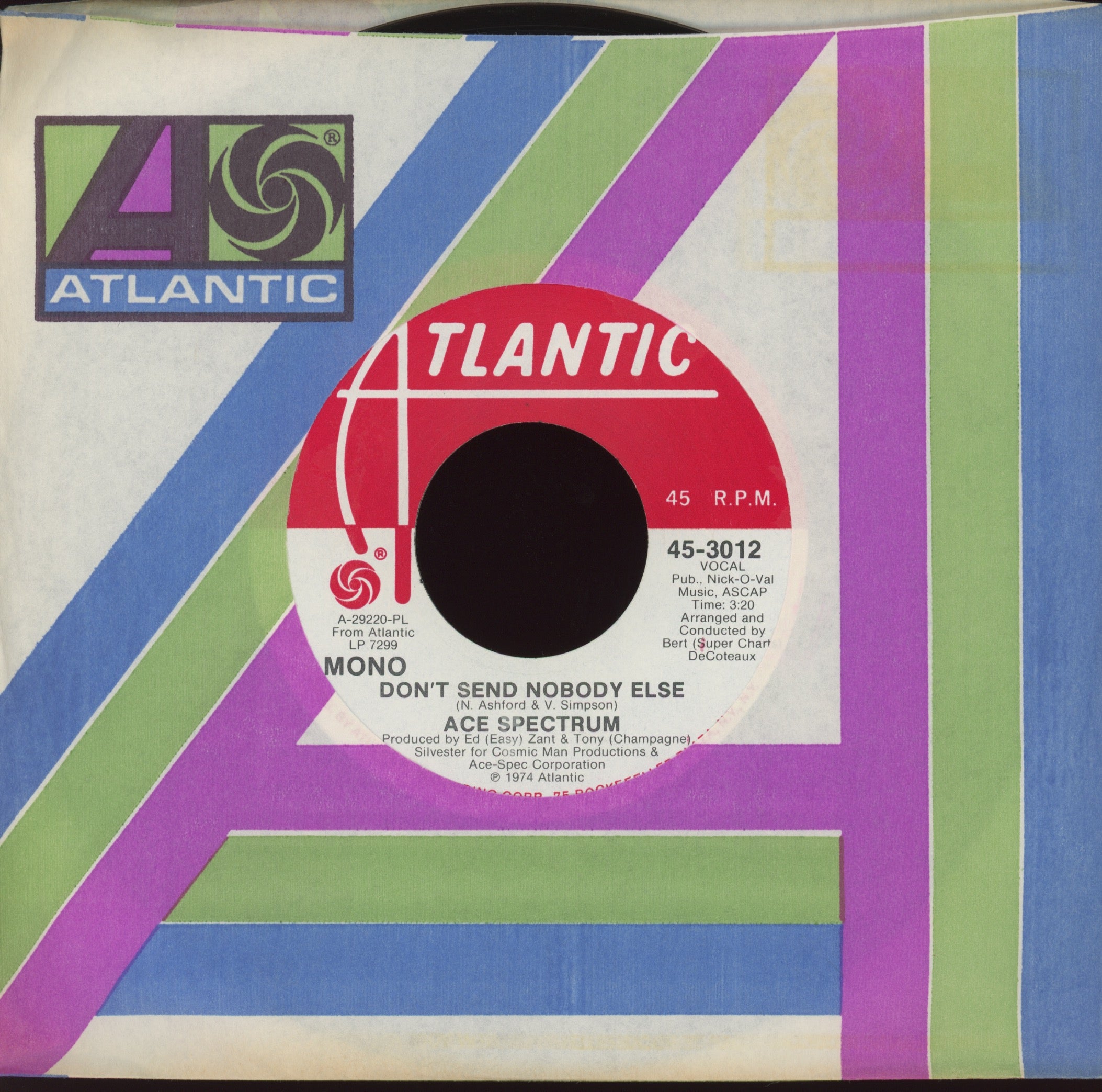 Ace Spectrum - Don't Send Nobody Else on Atlantic Promo
