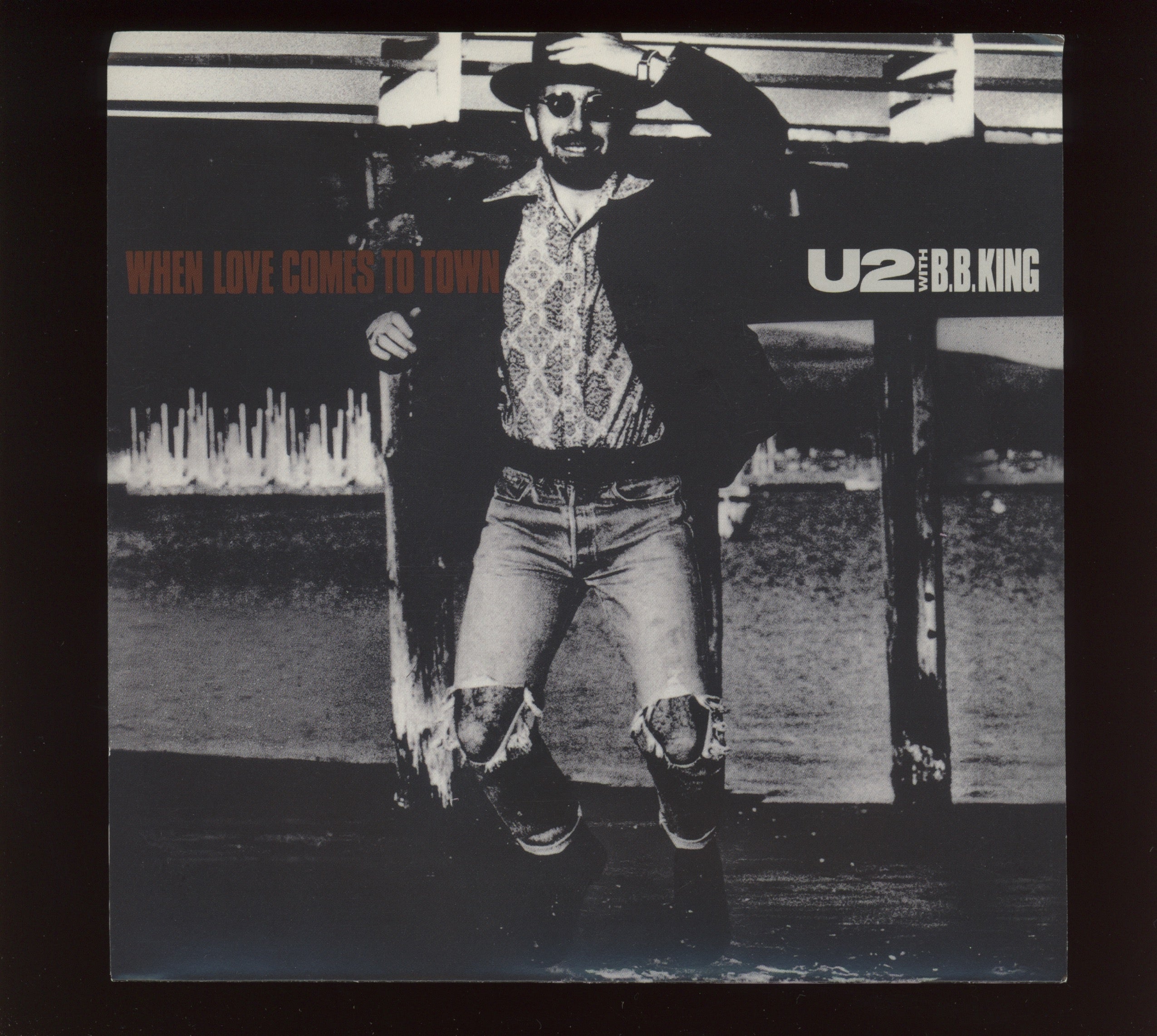 U2 - When Love Comes To Town on Island With Picture Sleeve