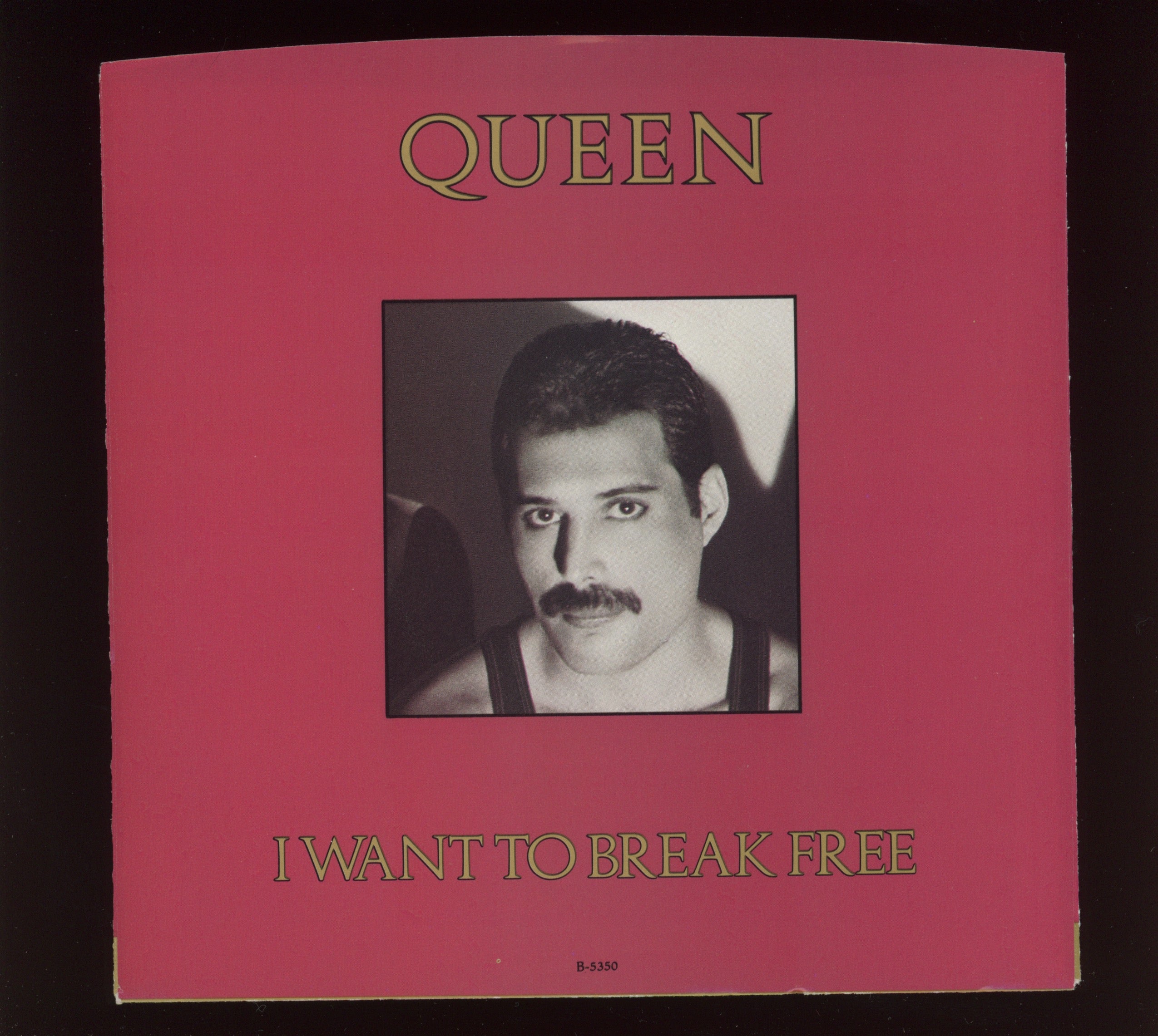 Queen - I Want To Break Free on Capitol With Picture Sleeve Freddie Mercury
