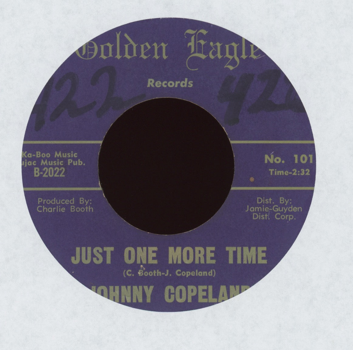 Johnny Copeland - Just One More Time on Golden Eagle