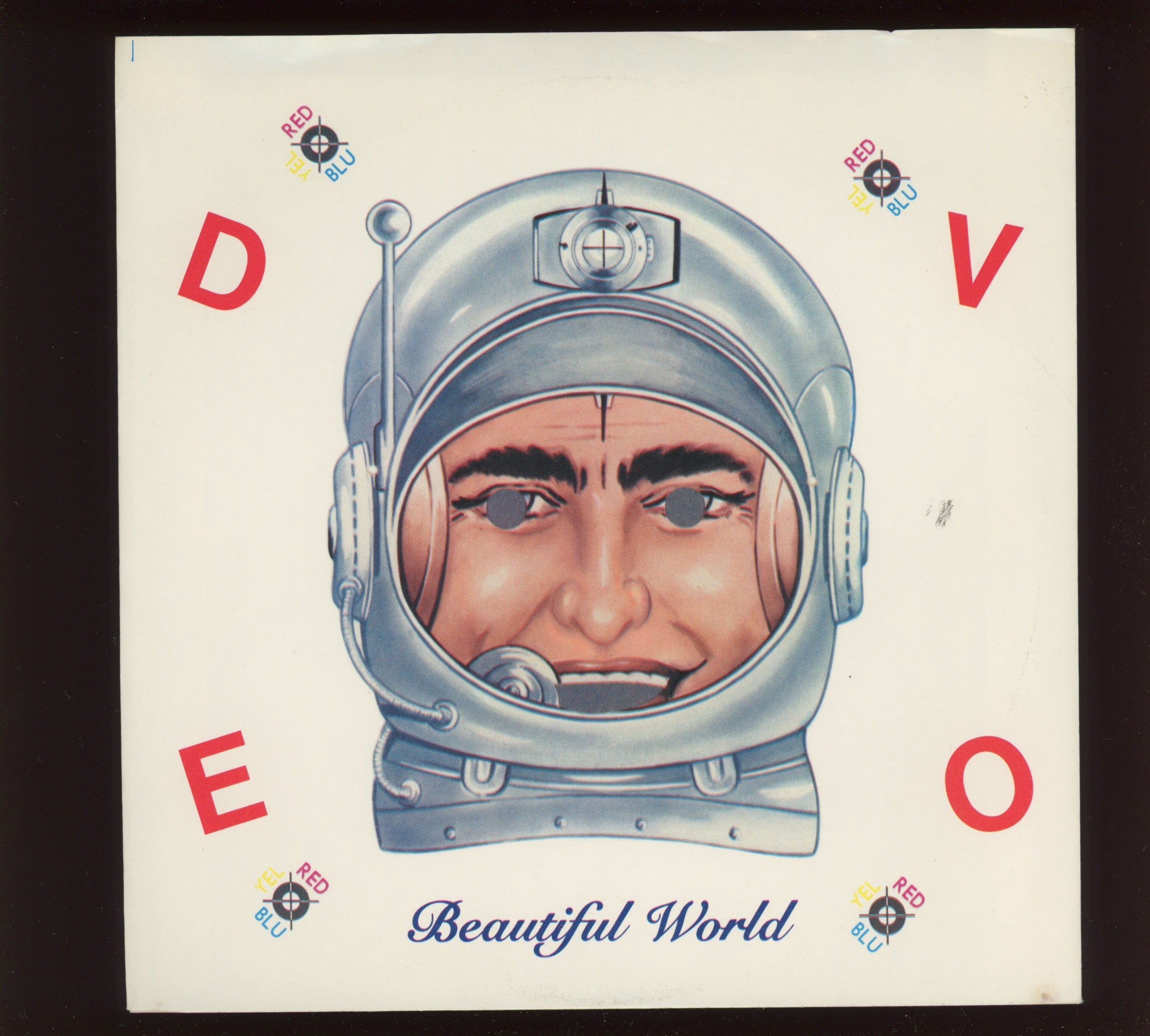Devo - Beautiful World on WB With Picture Sleeve