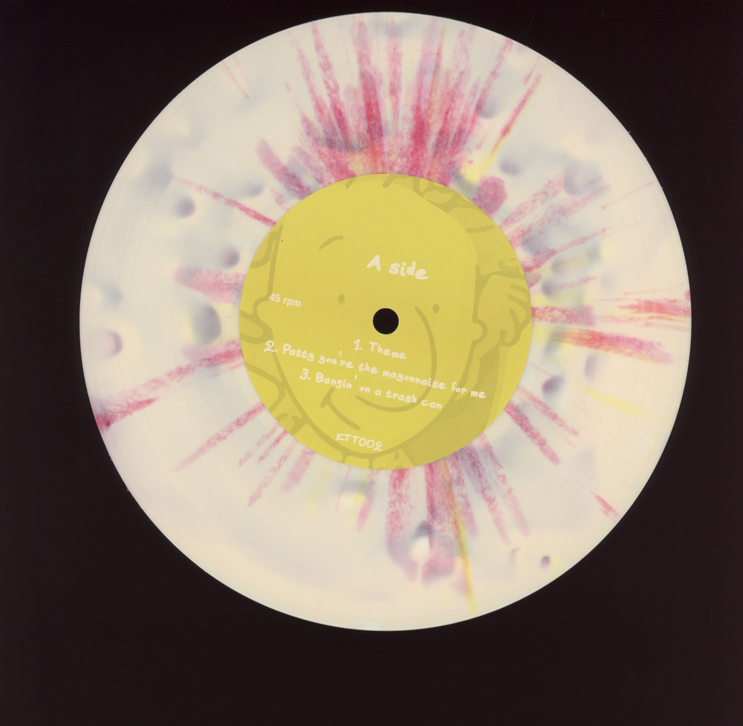 Doug & The Beets - Songs From Bluffington on Enjoy the Toons Splatter Vinyl