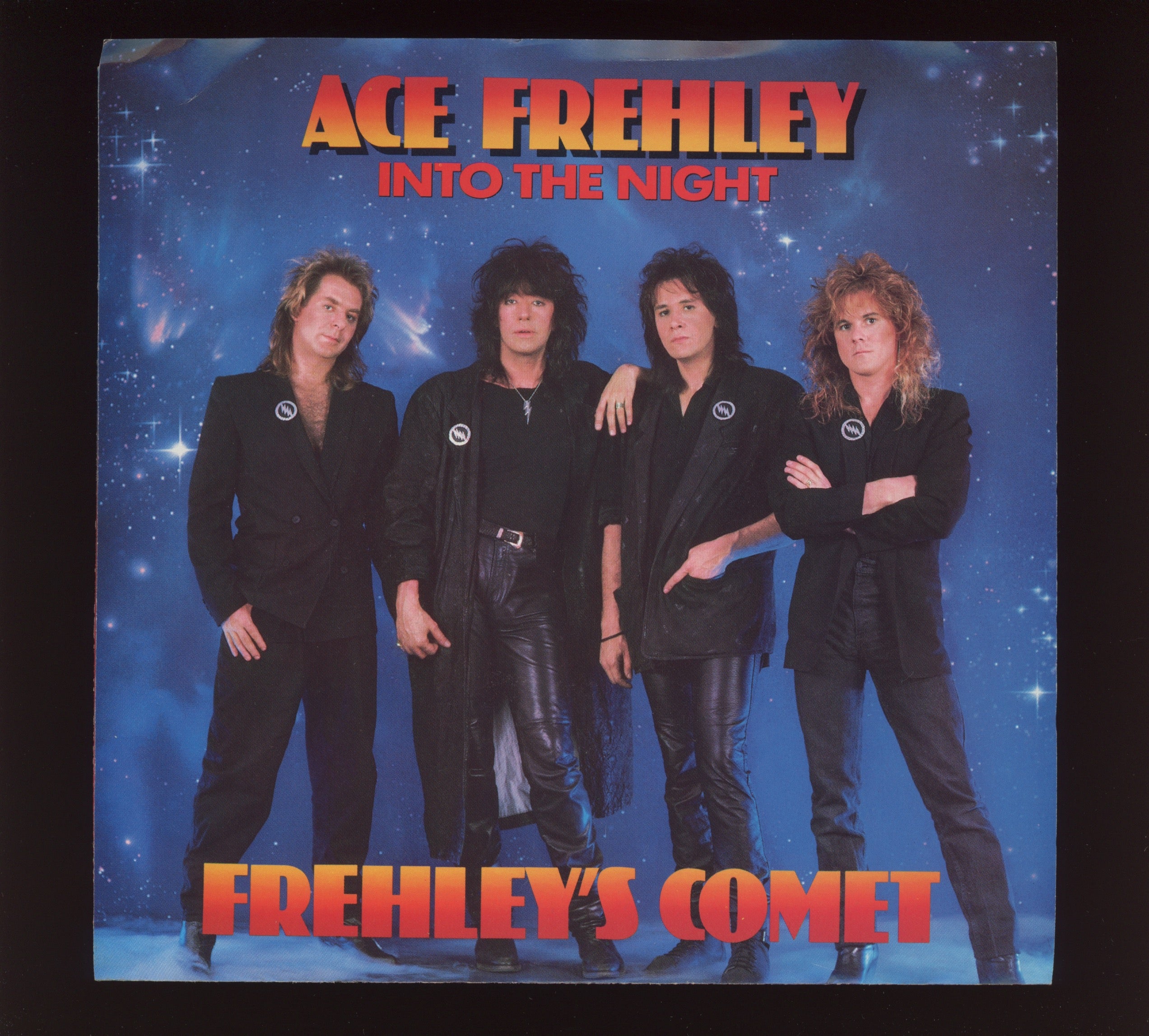 Ace Frehley - Into The Night on Atlantic With Picture Sleeve