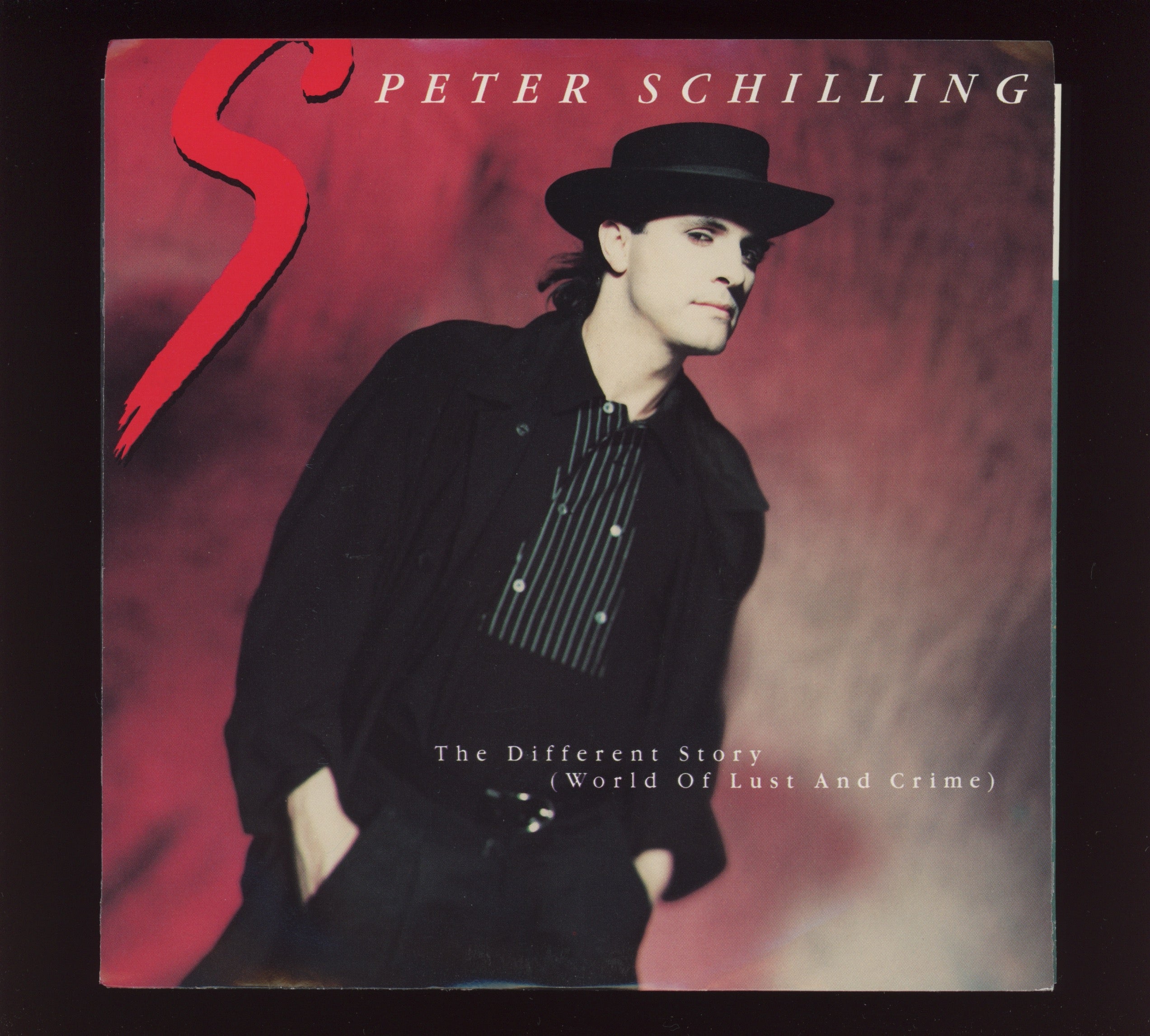 Peter Schilling - The Different Story (World Of Lust And Crime) on Elektra With Picture Sleeve