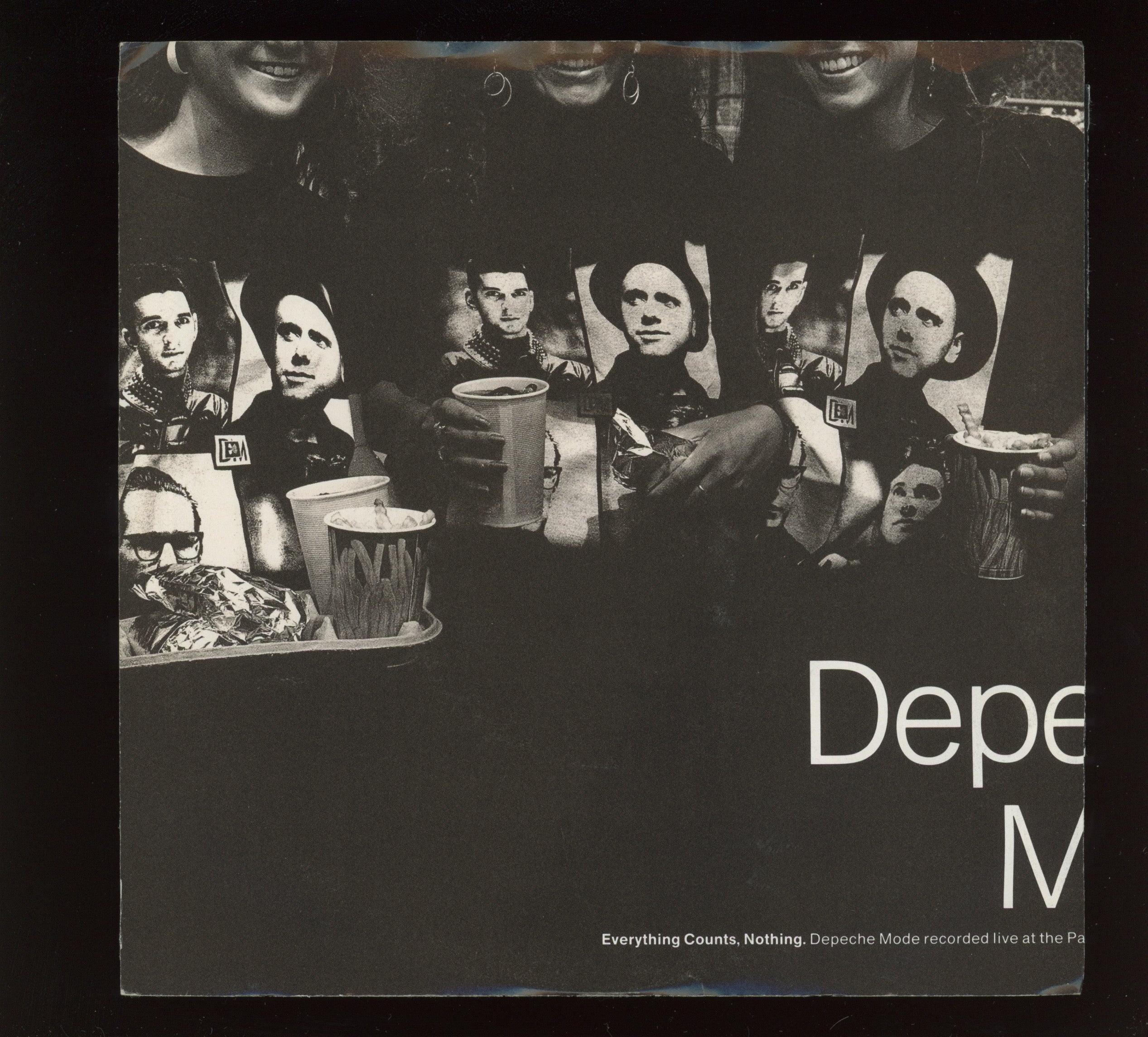 Depeche Mode - Everything Counts, Nothing on Sire With Picture Sleeve